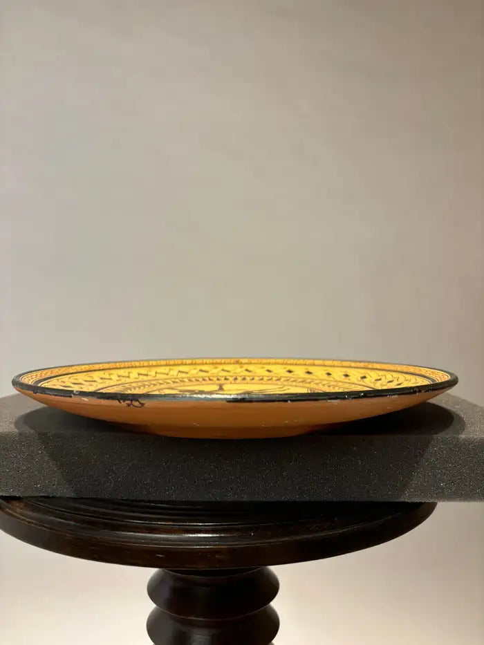 Ancient Greek Style Charger with Olympian Runners