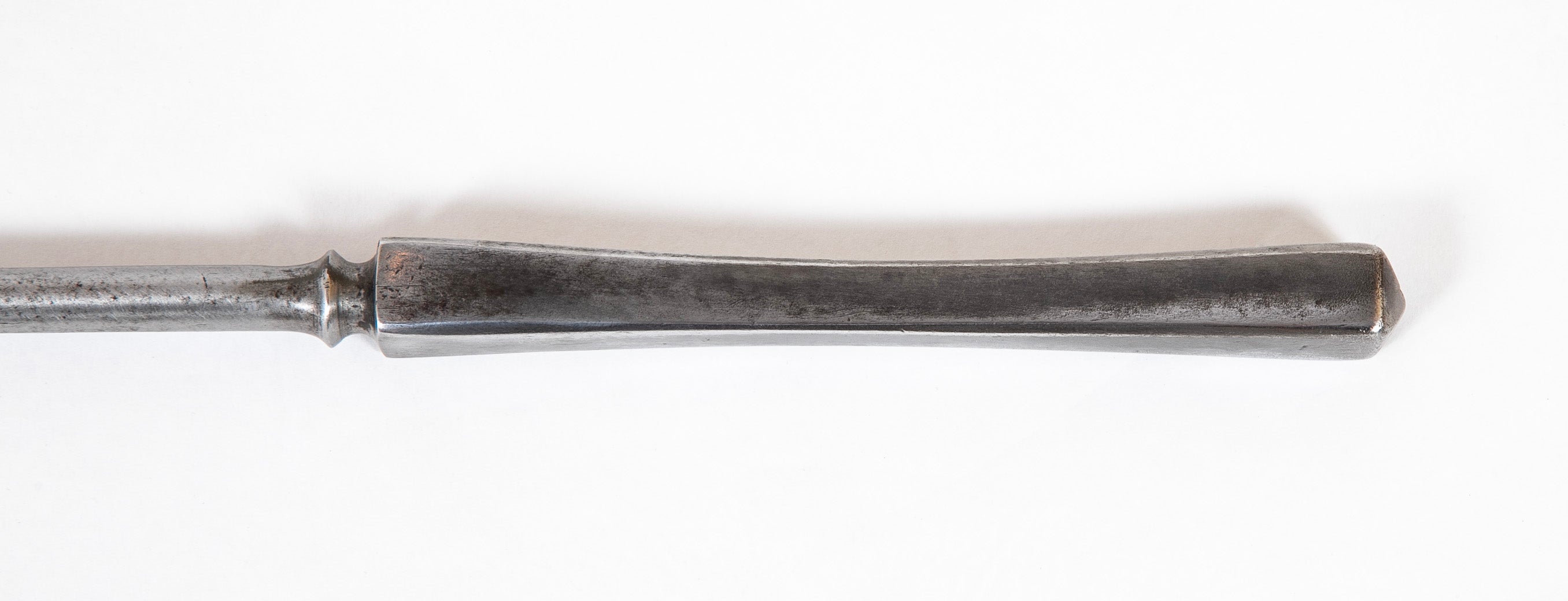 Set of Three Early 19th Century English Steel & Bronze Fire Tools