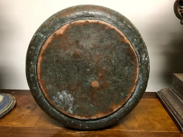 Ottoman Copper Bucket With Incised Decoration