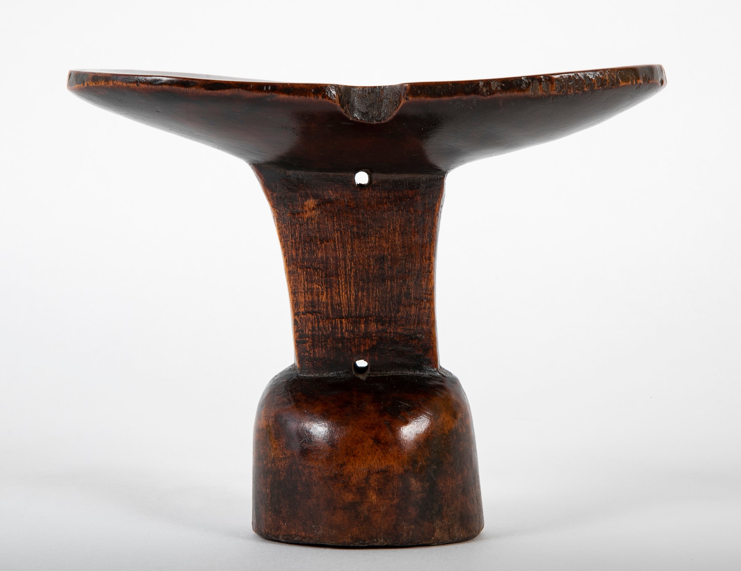 A 20th Century African Carved Wood Headrest