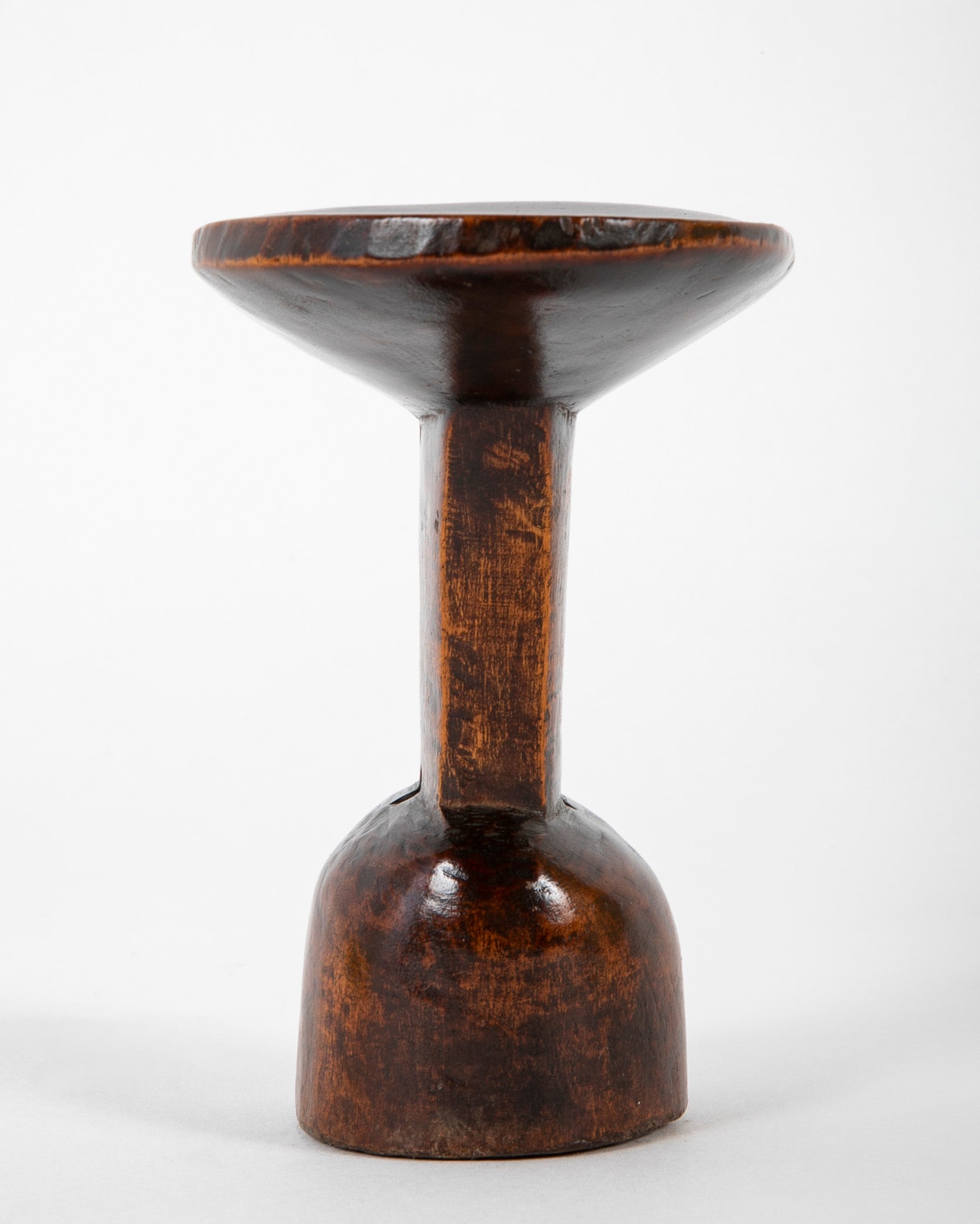A 20th Century African Carved Wood Headrest