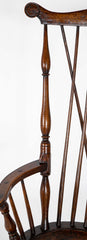 A New England Windsor Armchair with Comb Back
