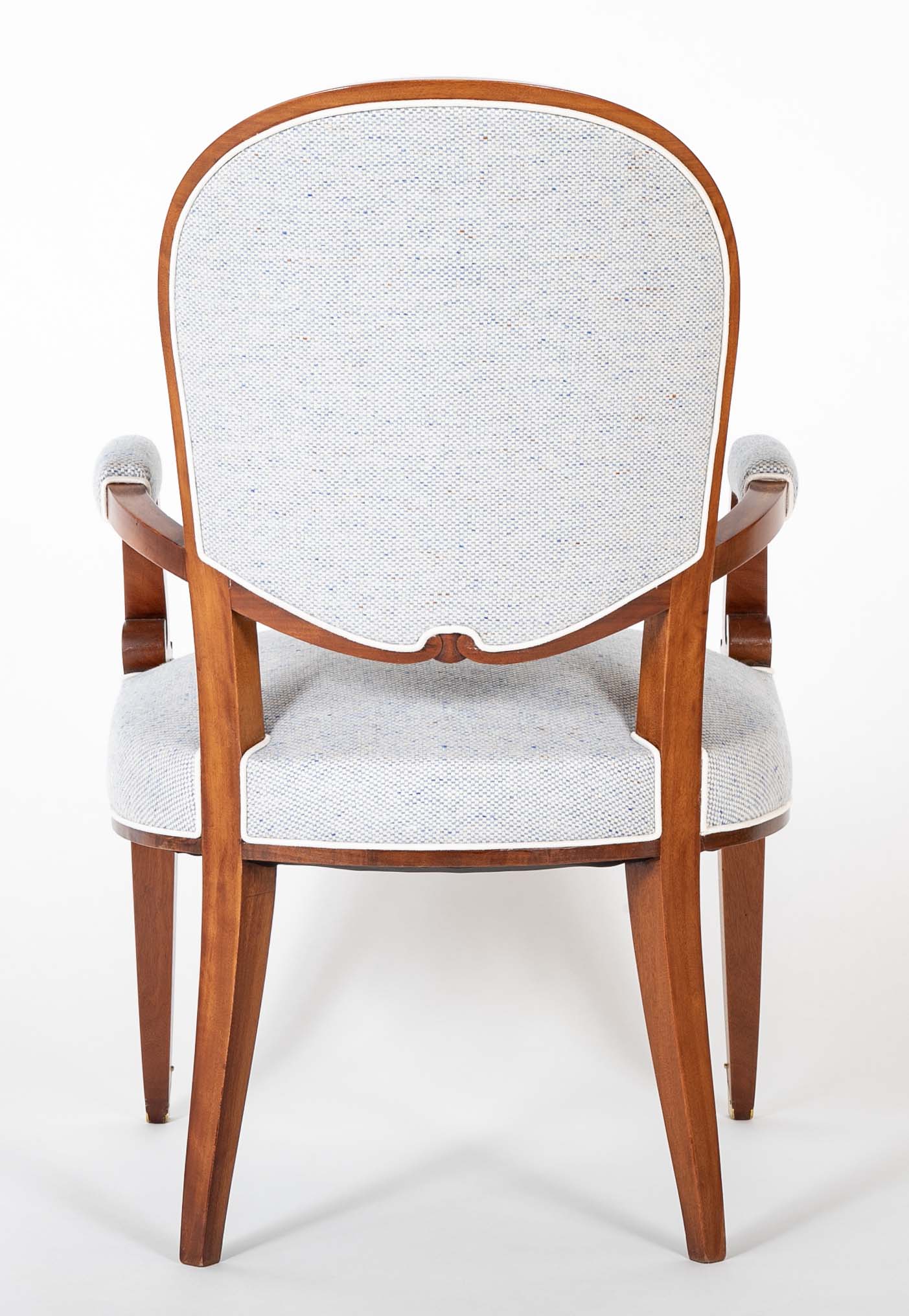 Set of 4 Bridge Chairs by Jules Leleu