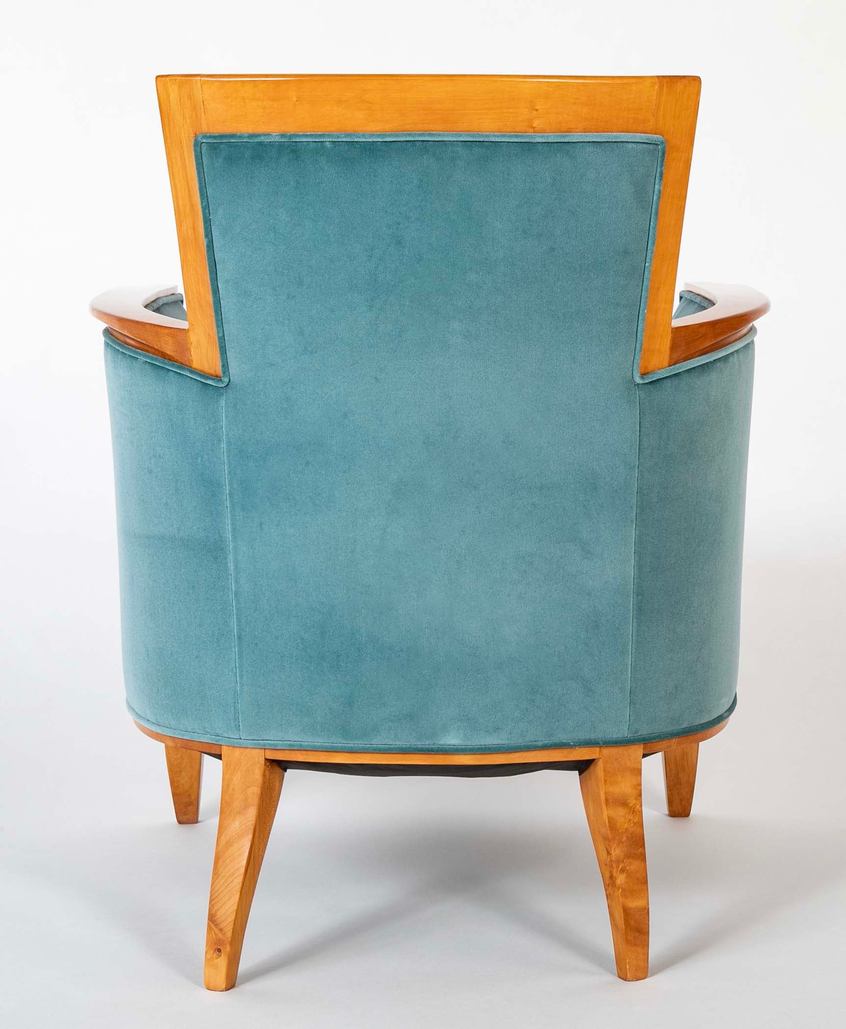 Pair of Armchairs by Jules Leleu