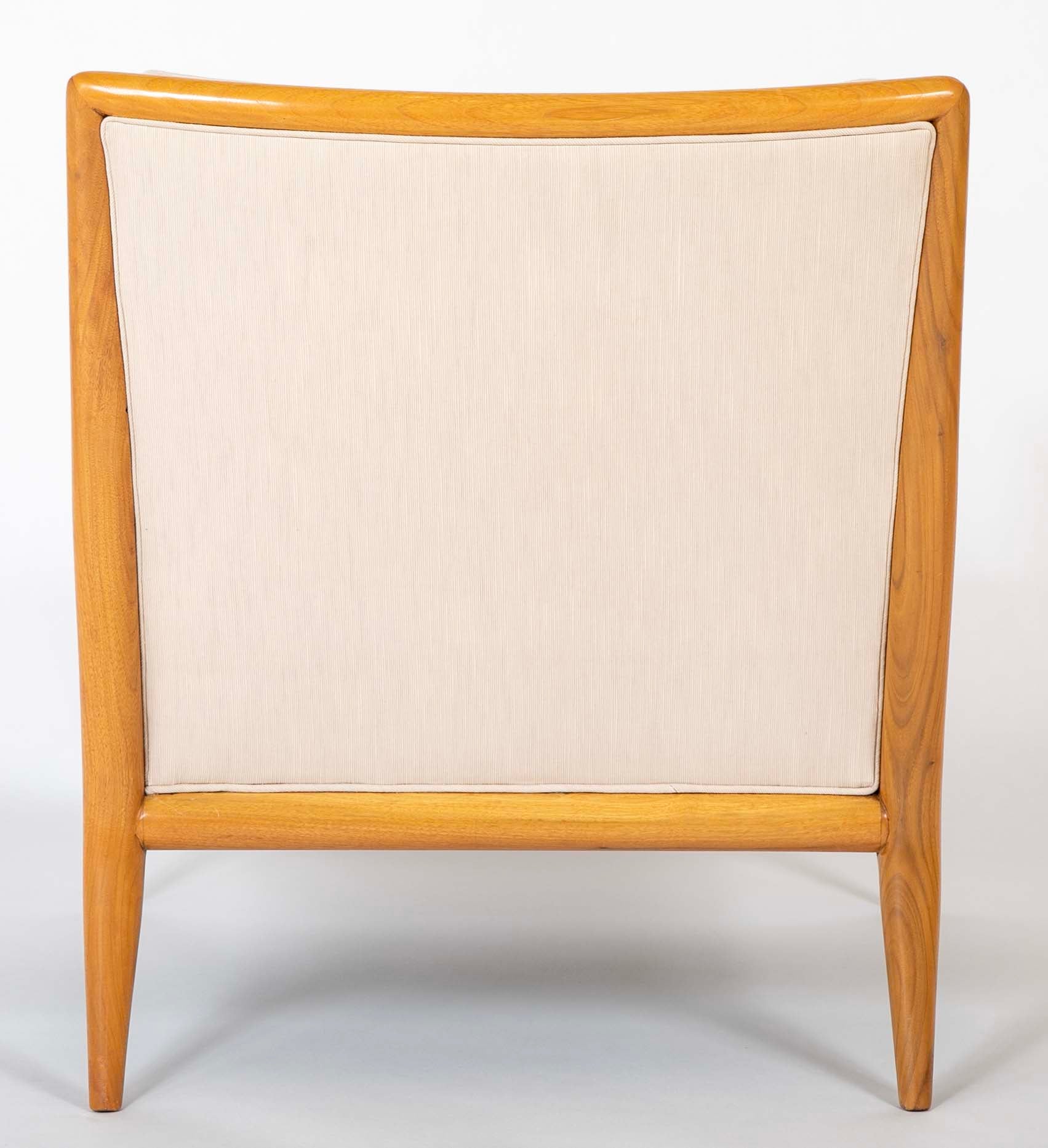 T. H. Robsjohn-Gibbings for Widdicomb Armchair and Ottoman