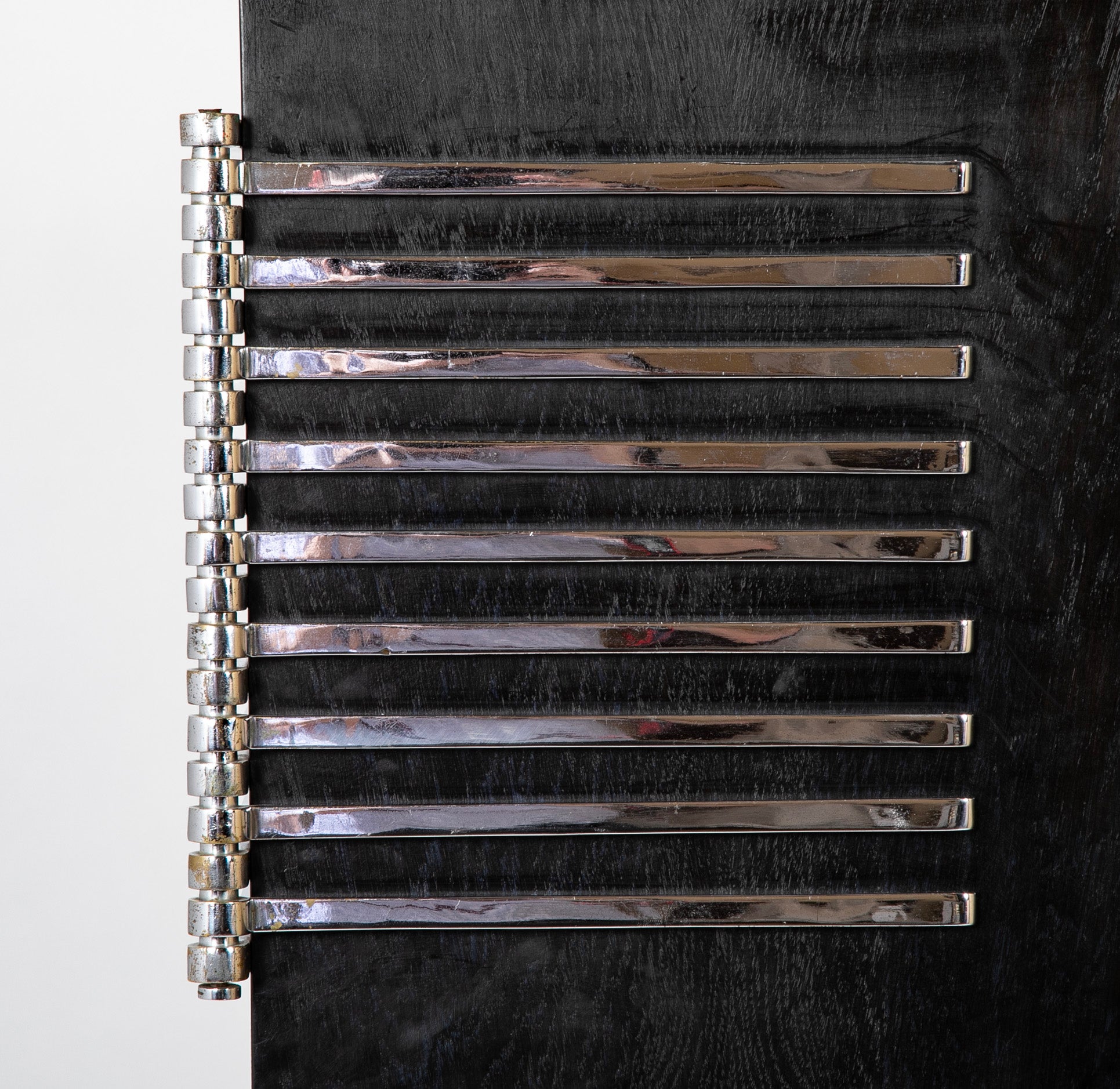 Ebonized Oak Cabinet Designed by Jean Pascaud & Produced by Maison L' IDEAL
