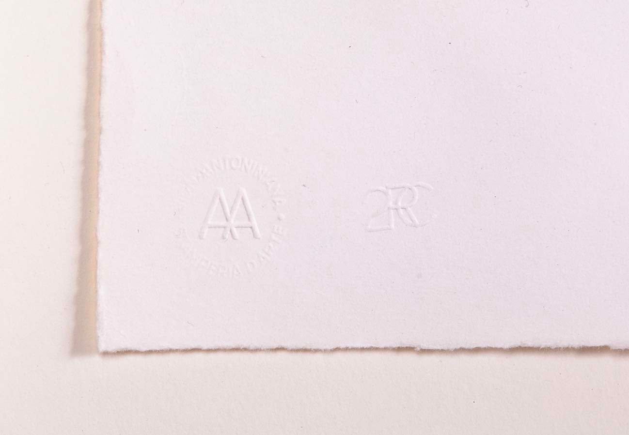 "Linear Movement" Etching & Aquatint by Victor Pasmore