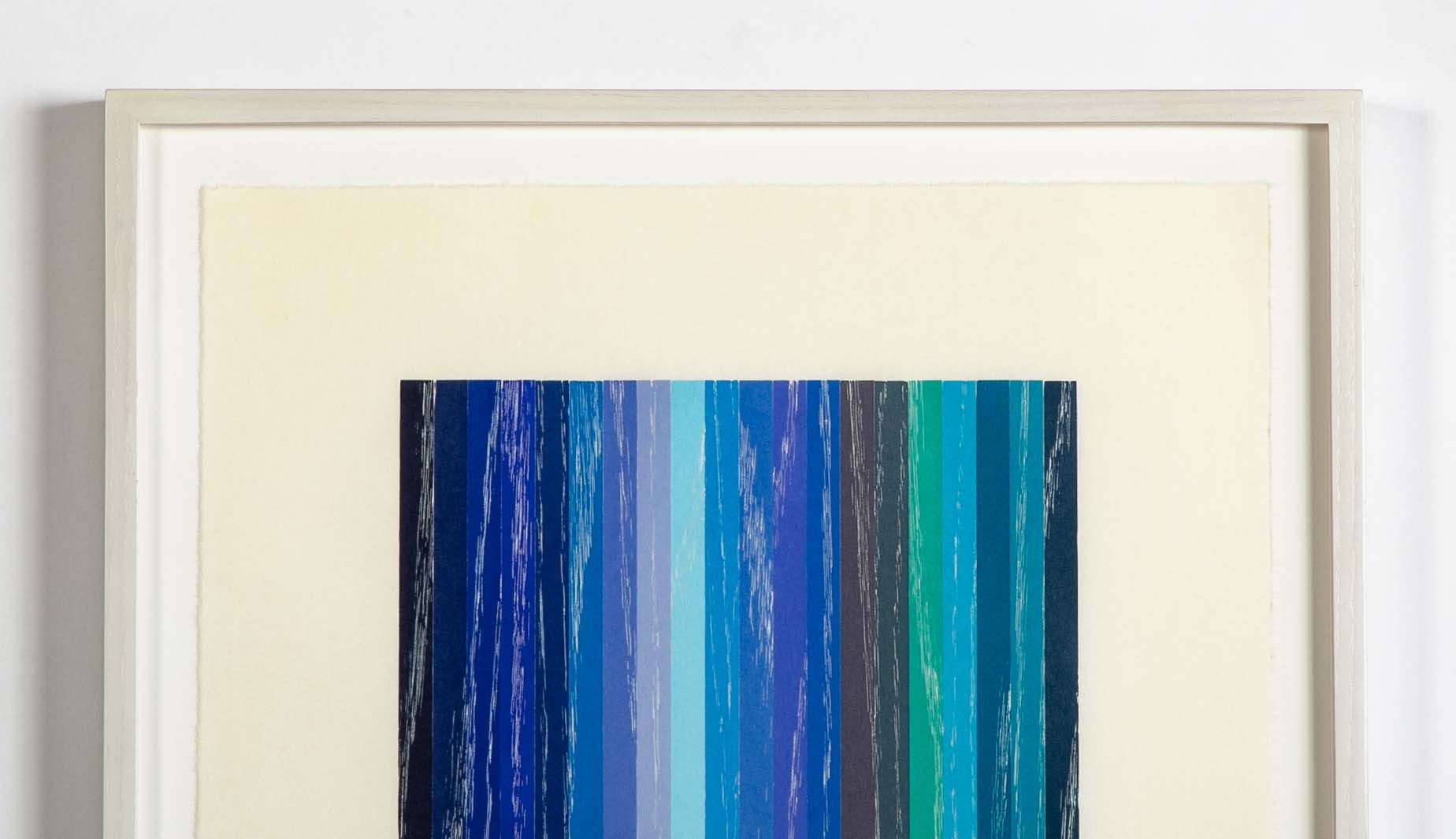 Set of 4 Color Woodcuts by American Contemporary Artist Polly Apfelbaum