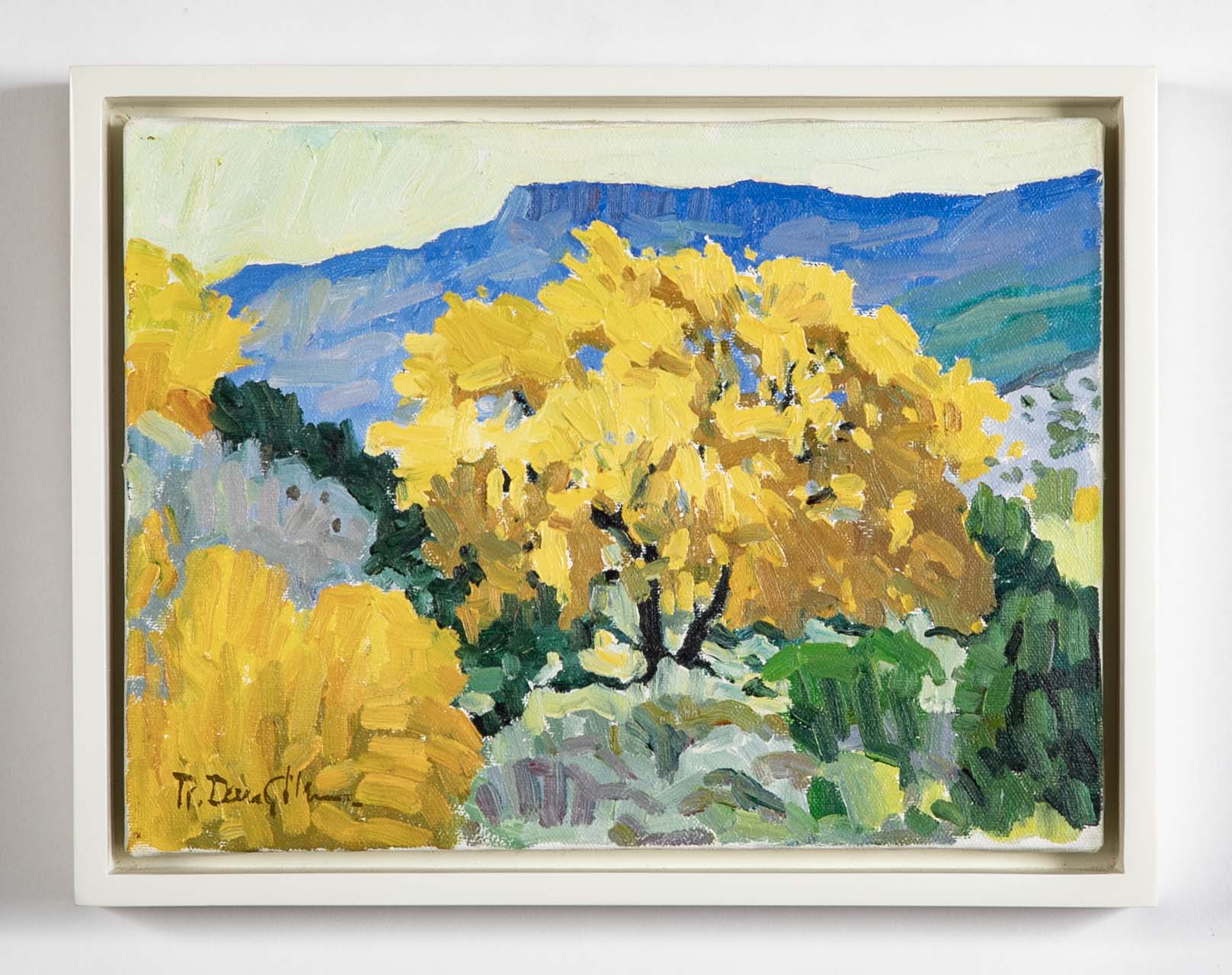 "October Color" Oil on Canvas by American Artist Robert A. Daughters