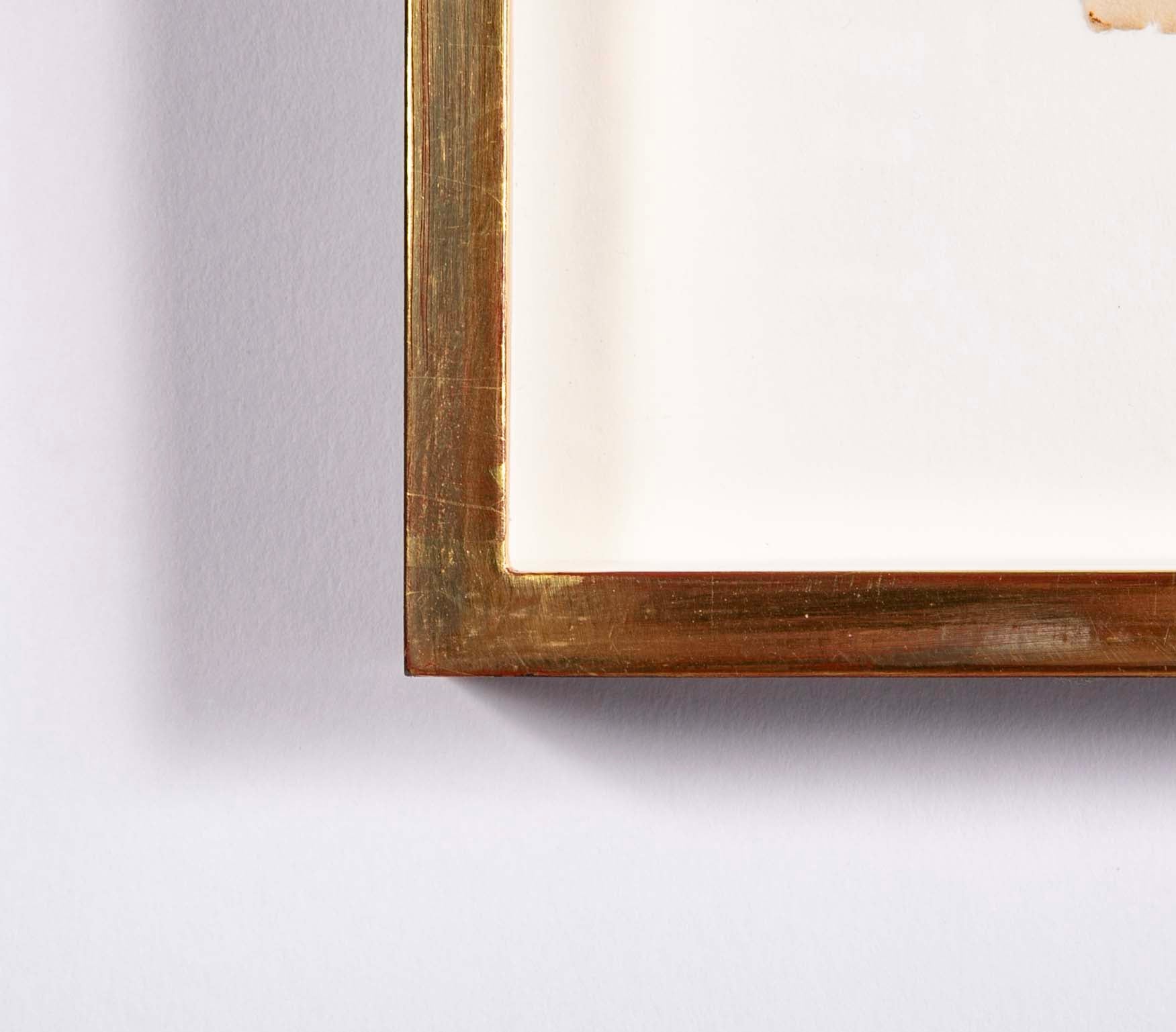 "Willows in Paddock" Watercolor & Pencil by British Artist Eileen Guthrie