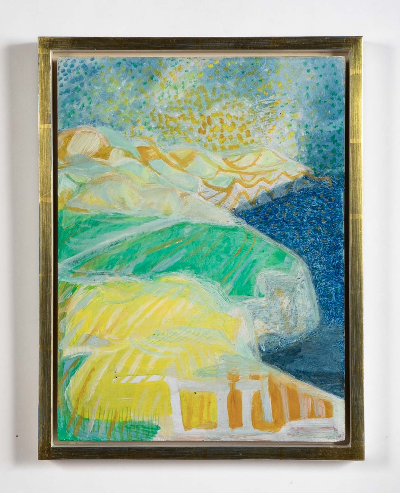 "Purbeck" Oil on Board by British Artist Eileen Guthrie