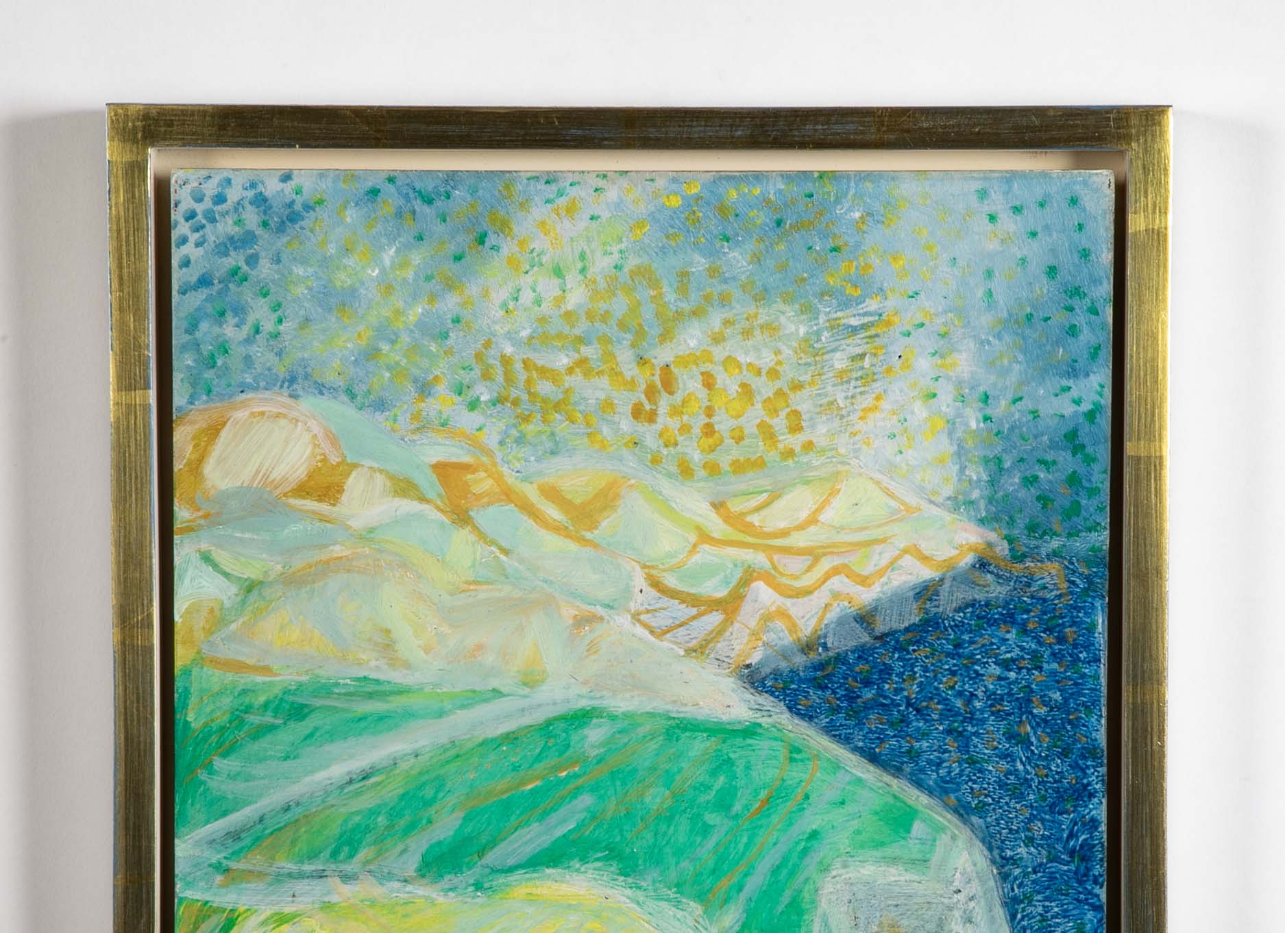 "Purbeck" Oil on Board by British Artist Eileen Guthrie