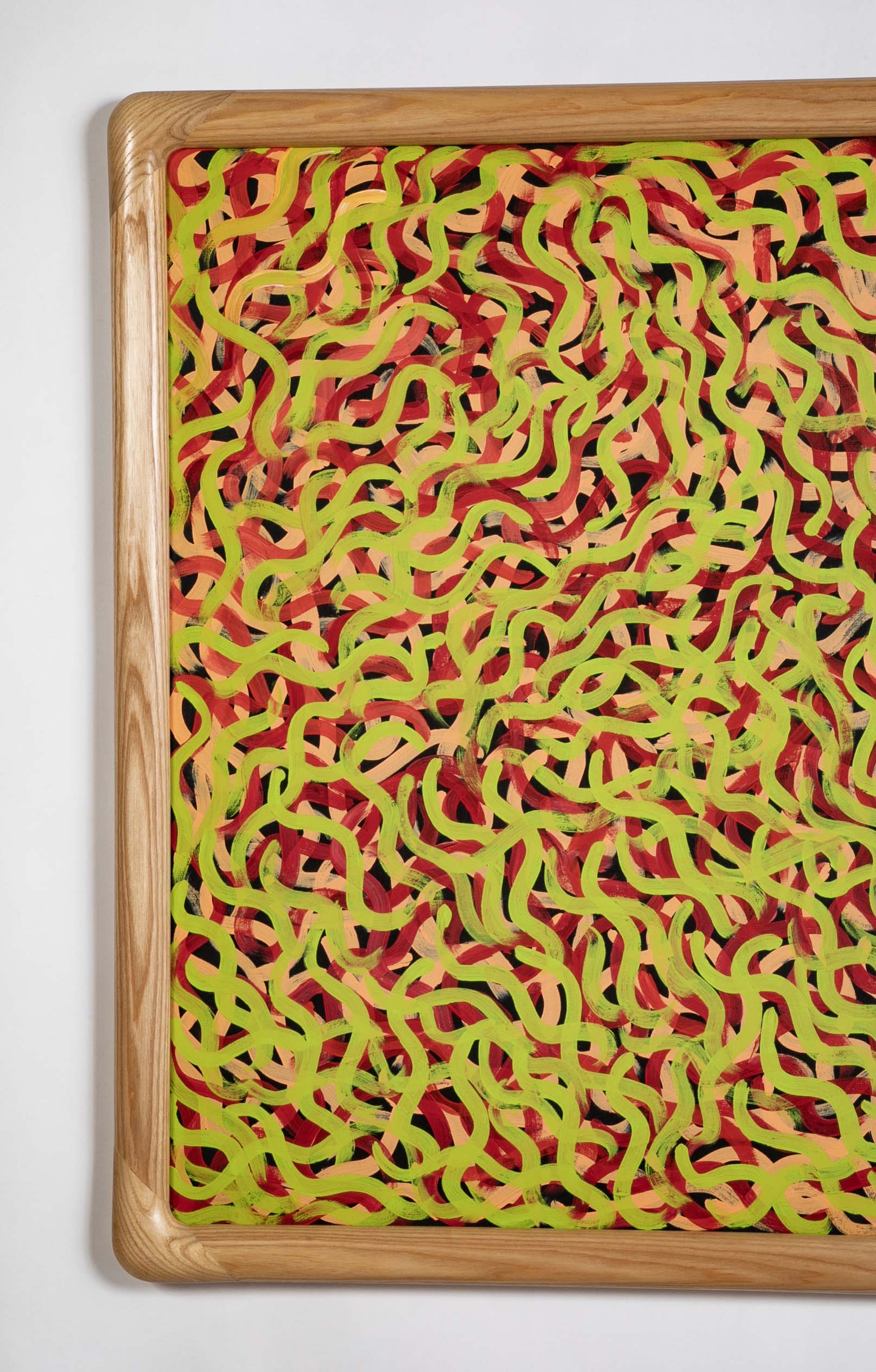"The Wild Bush Onion Dreaming" by Australian Aboriginal Artist Louise Numina
