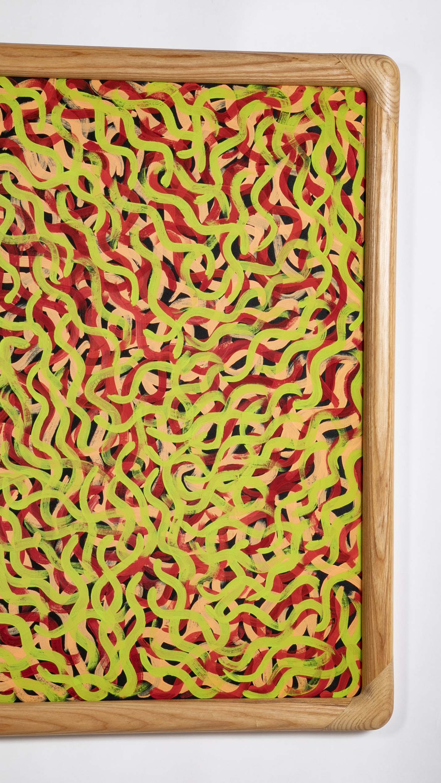 "The Wild Bush Onion Dreaming" by Australian Aboriginal Artist Louise Numina