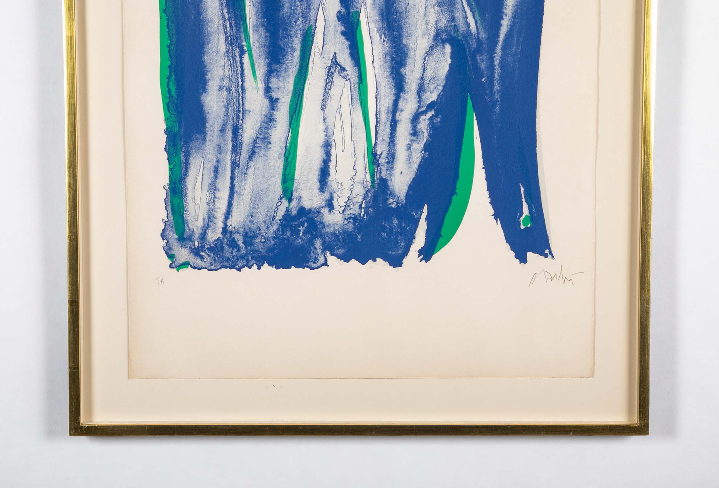 Olivier Dubre Signed Lithograph "Chateau de Jan, 11. 1980"