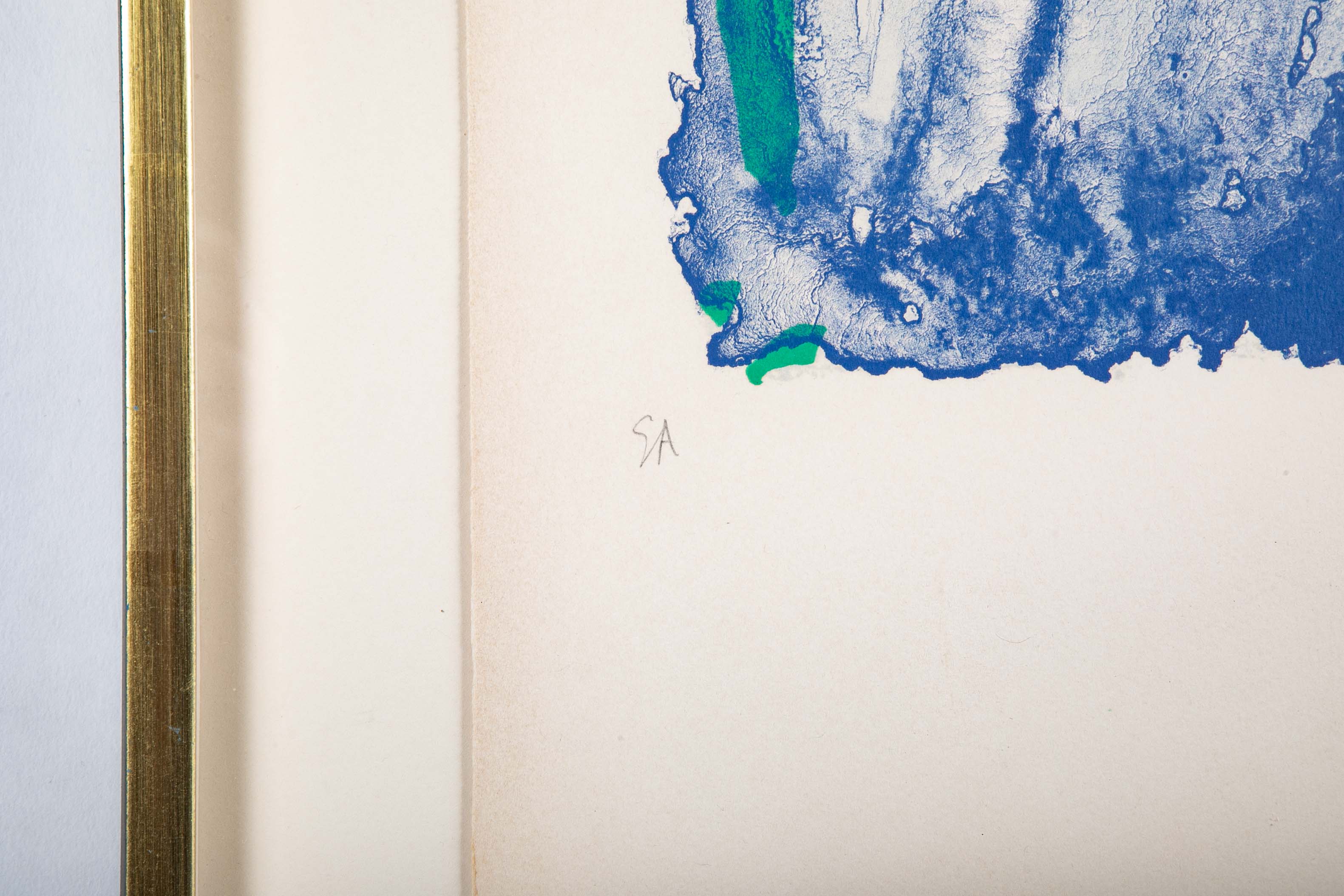 Olivier Dubre Signed Lithograph "Chateau de Jan, 11. 1980"