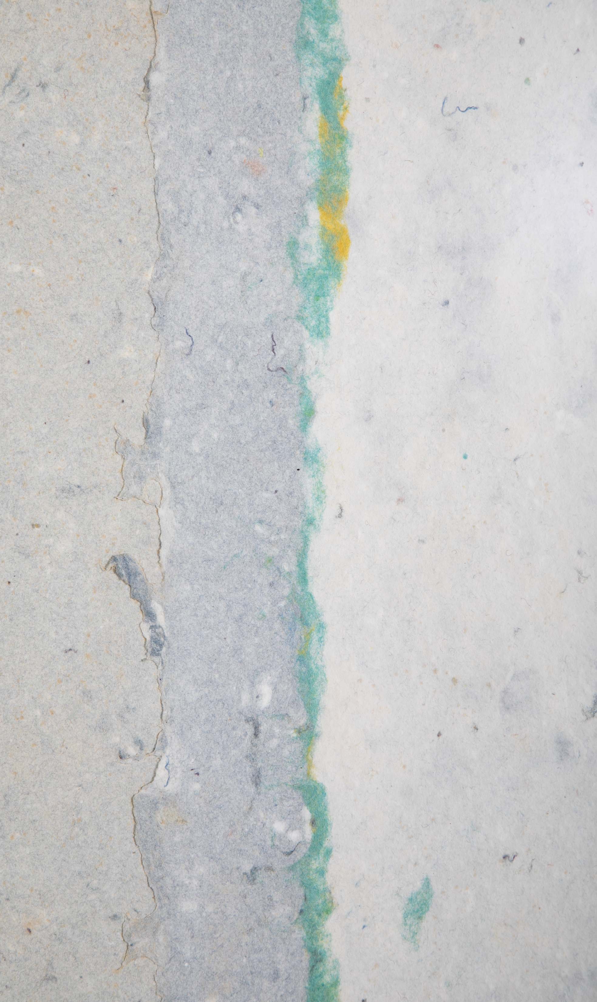 Geometric Abstract Mixed Media on Paper by American Artist Kenneth Noland