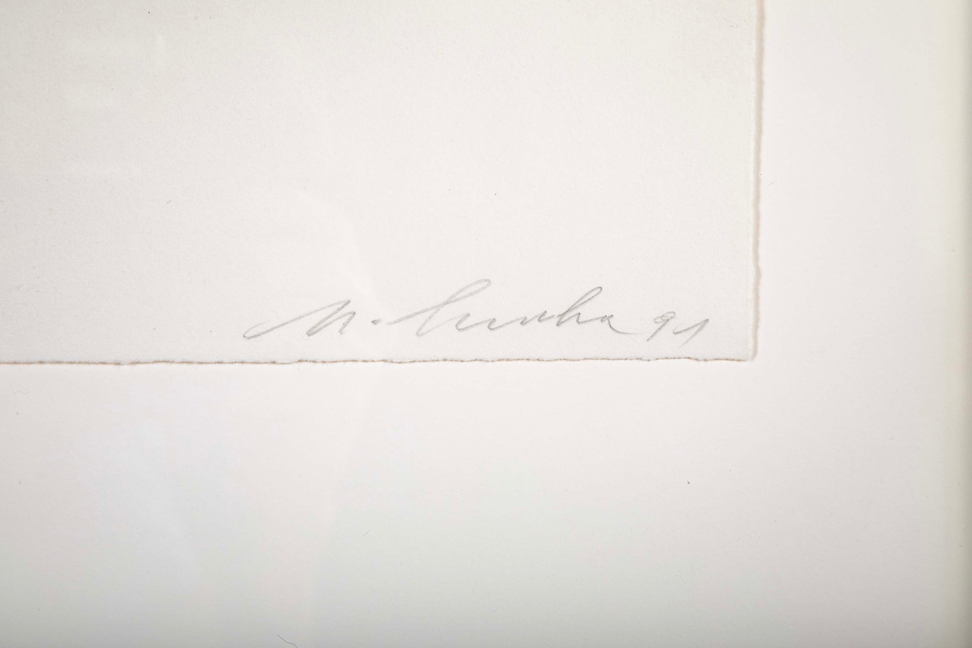 Matias Speschas Untitled Lithograph 1997 - Artists' Proof