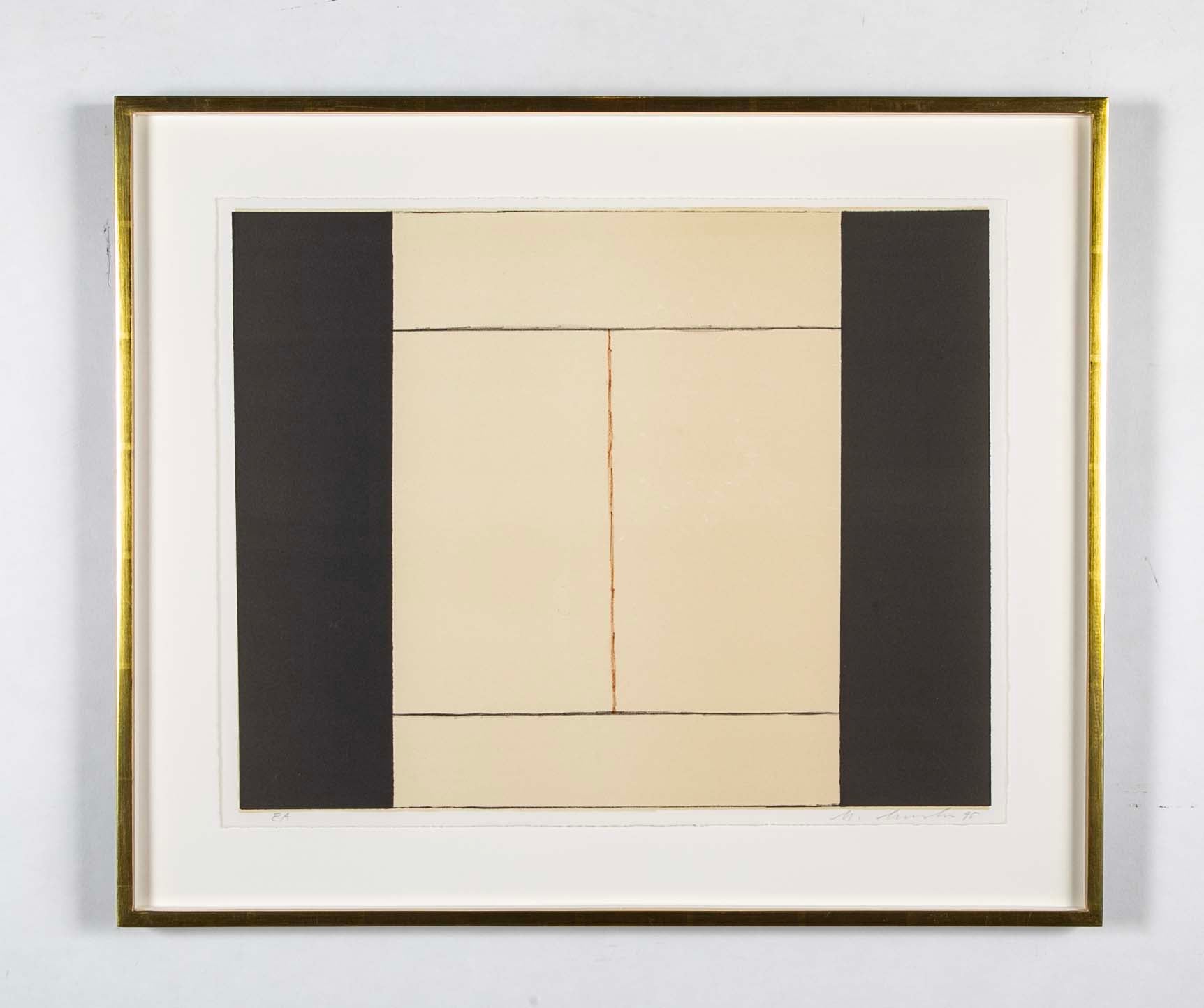 Matias Spescha Untitled Lithograph 1995
