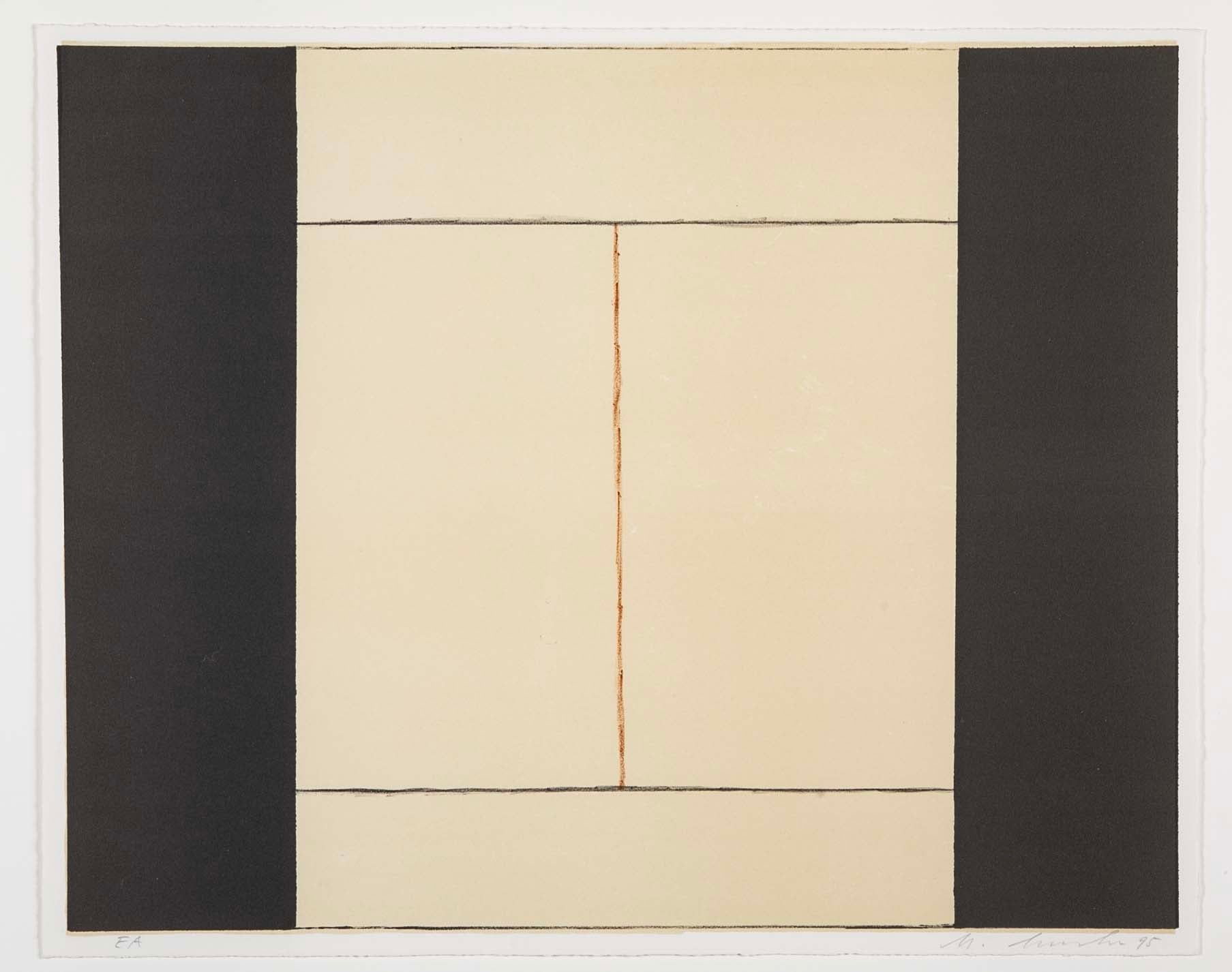 Matias Spescha Untitled Lithograph 1995