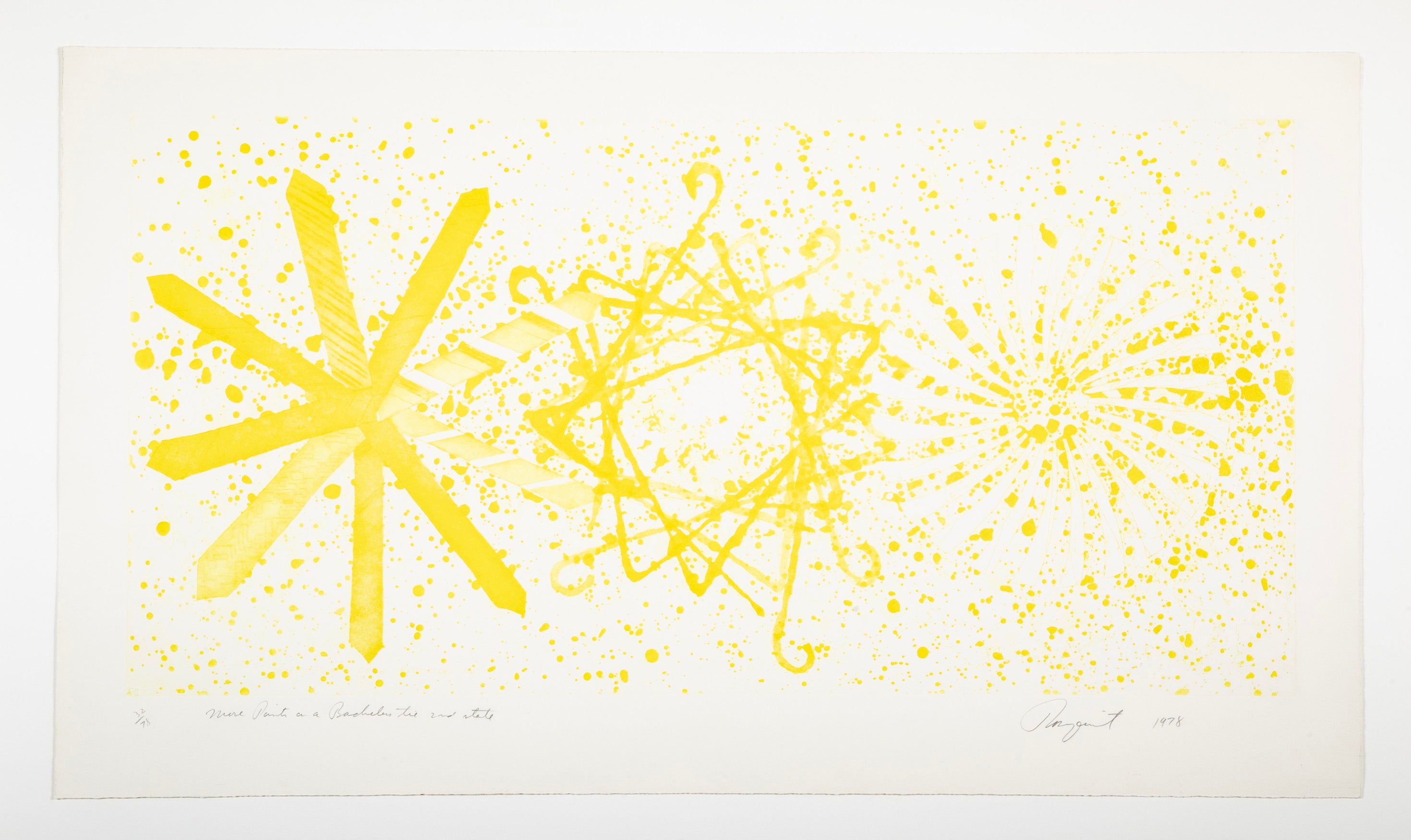 James Rosenquist "More Points on a Bachelor's Tie" 2nd State