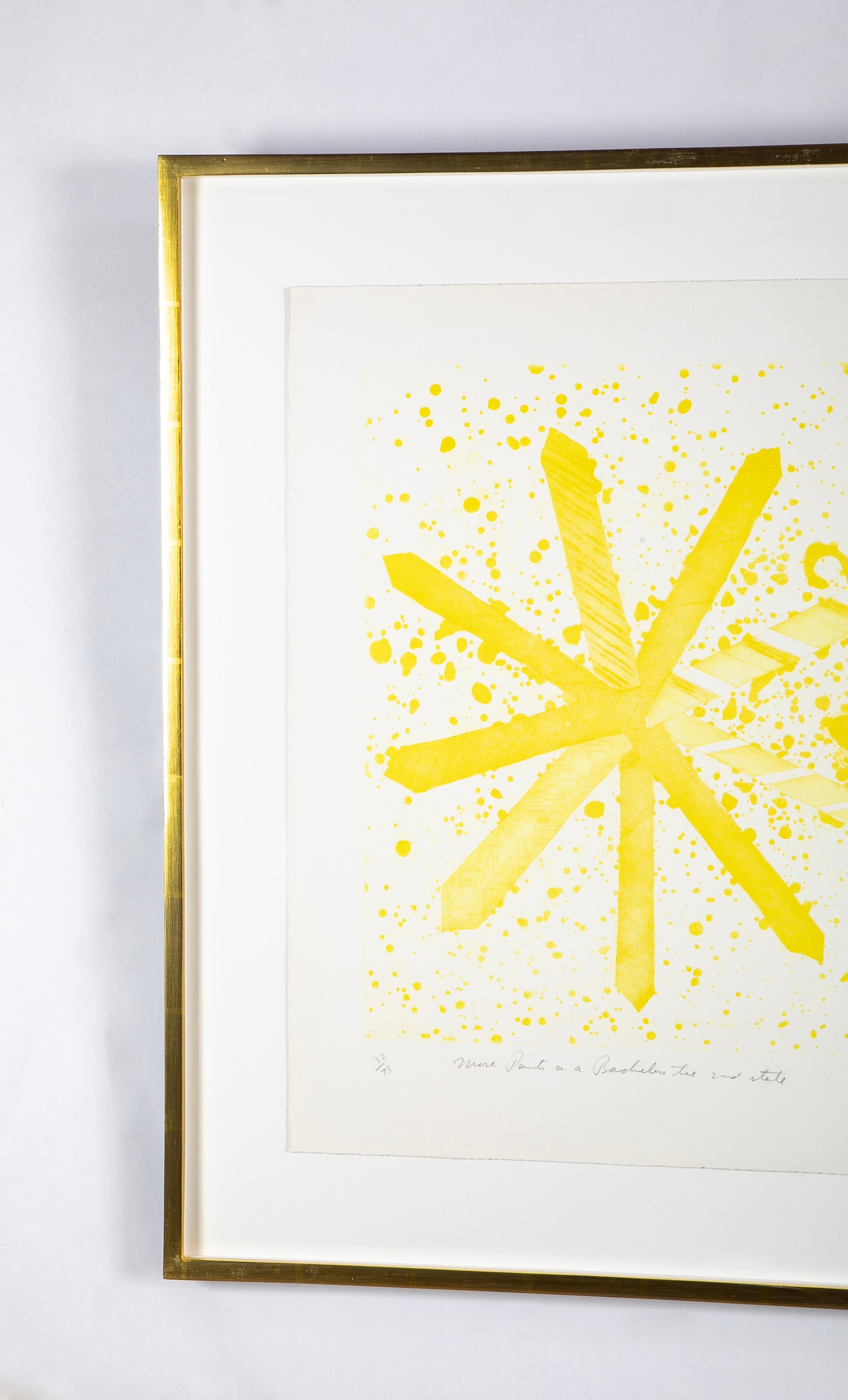 James Rosenquist "More Points on a Bachelor's Tie" 2nd State