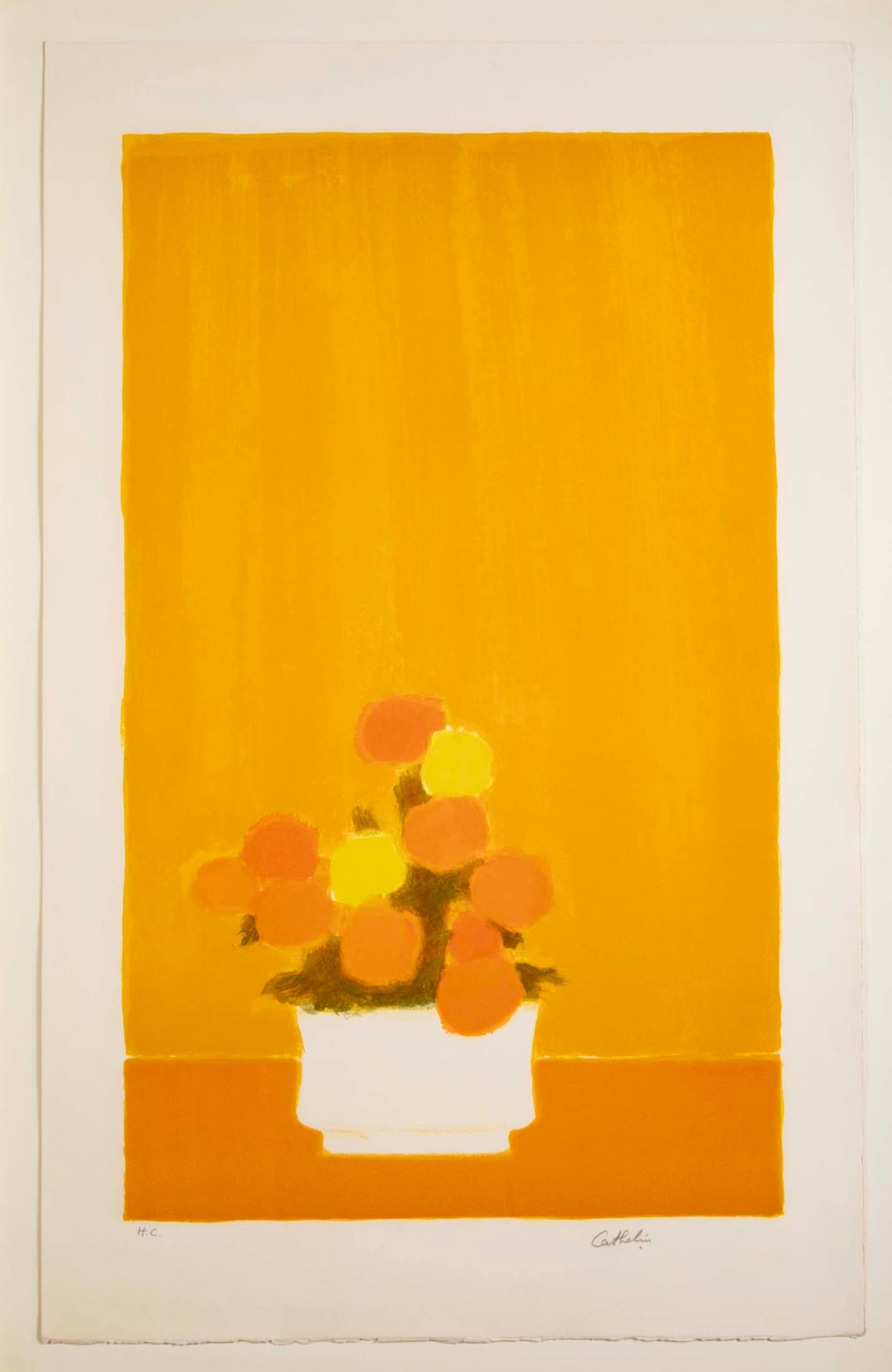 "Album Tokonoma, Ete" Lithograph in Colors by Bernard Cathelin