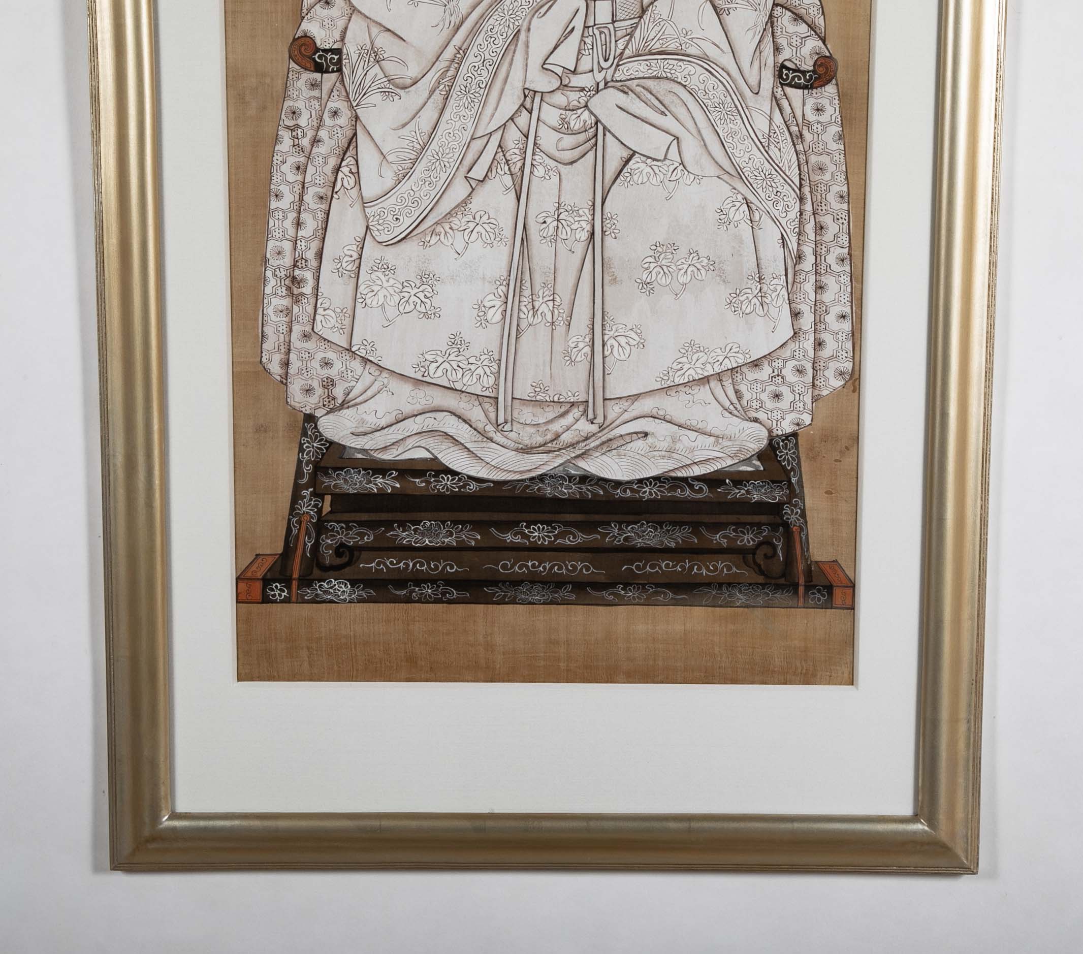 Set of Four Framed 19th Century Ancestor Prints