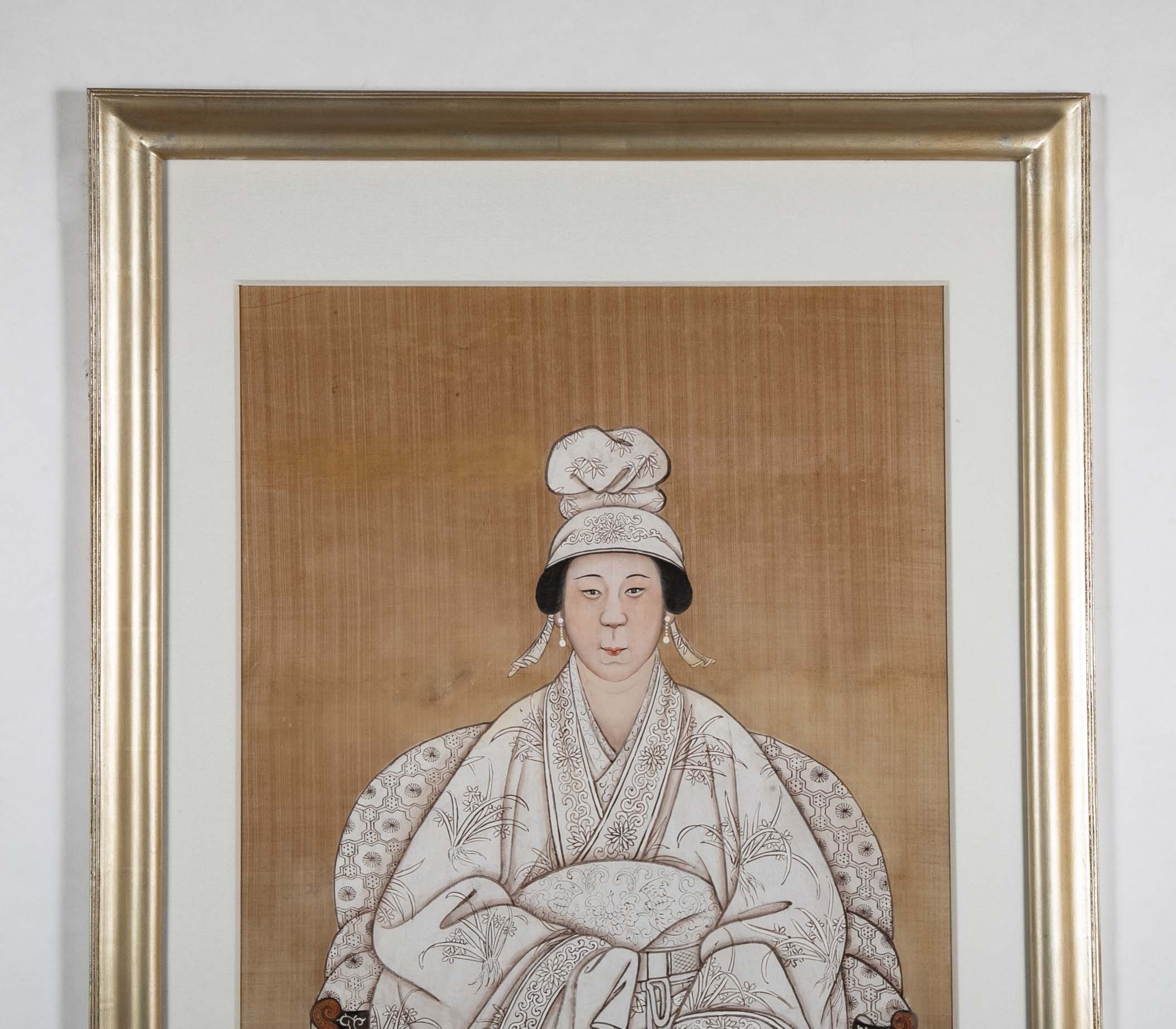 Set of Four Framed 19th Century Ancestor Prints