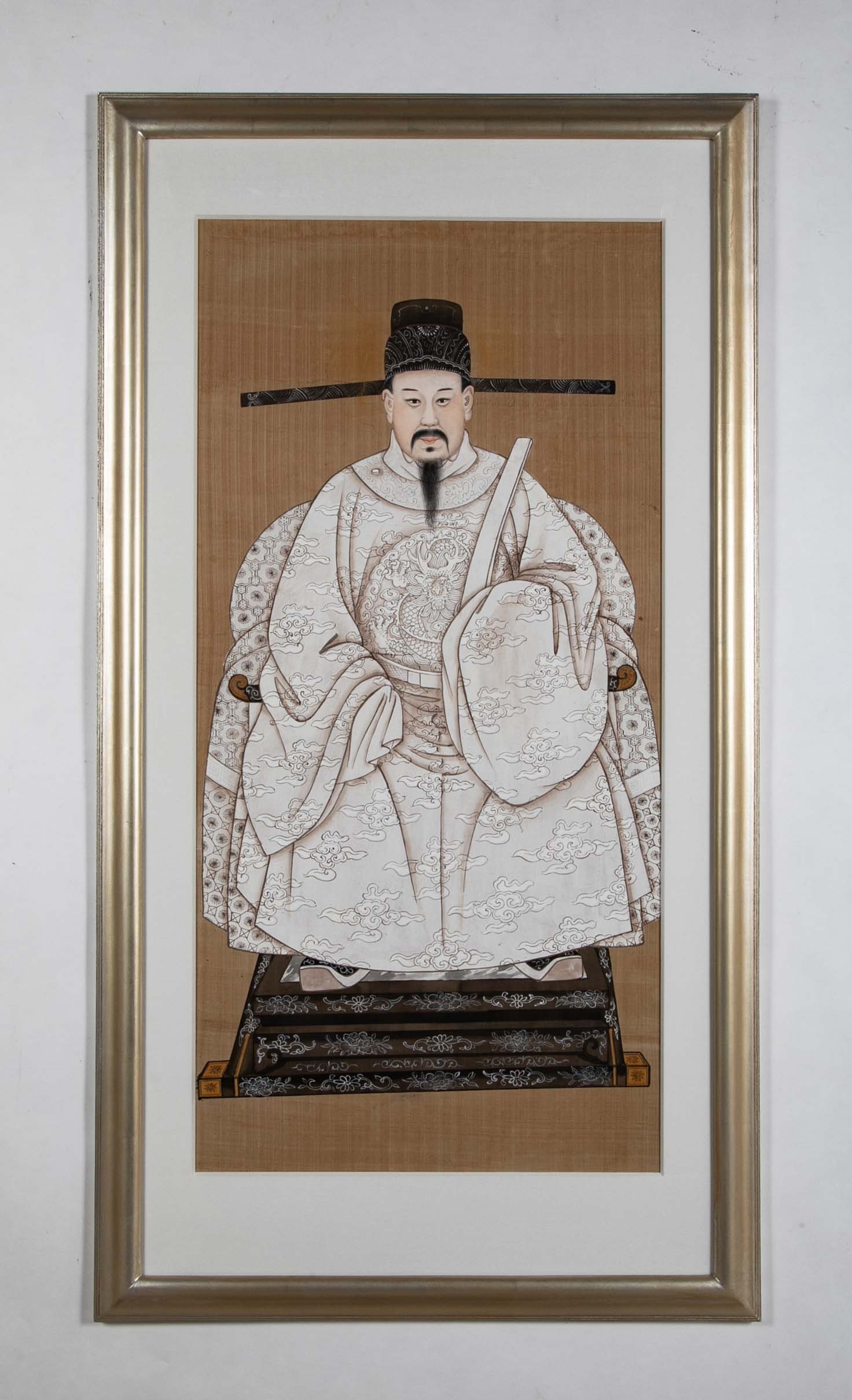 Set of Four Framed 19th Century Ancestor Prints