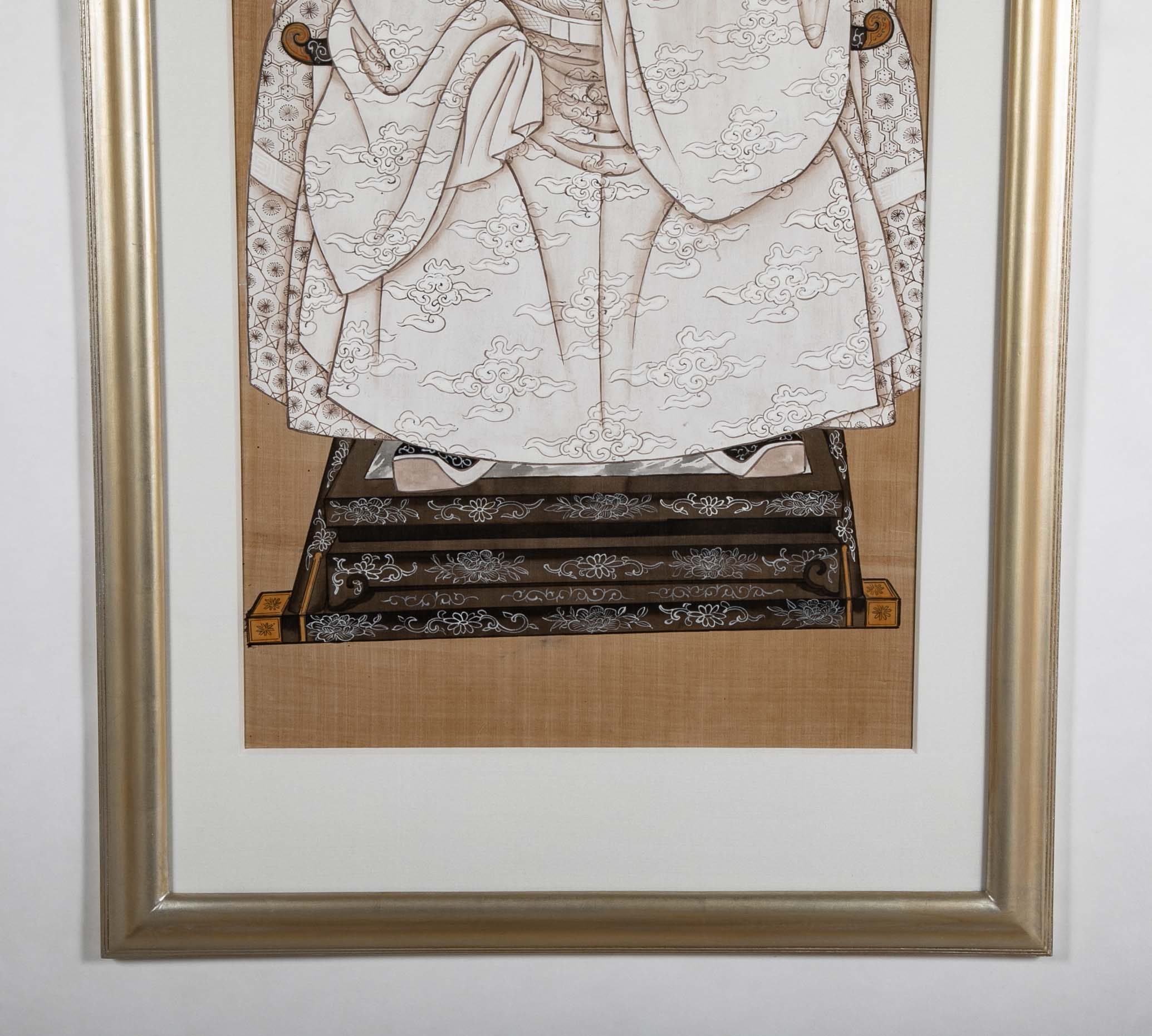 Set of Four Framed 19th Century Ancestor Prints