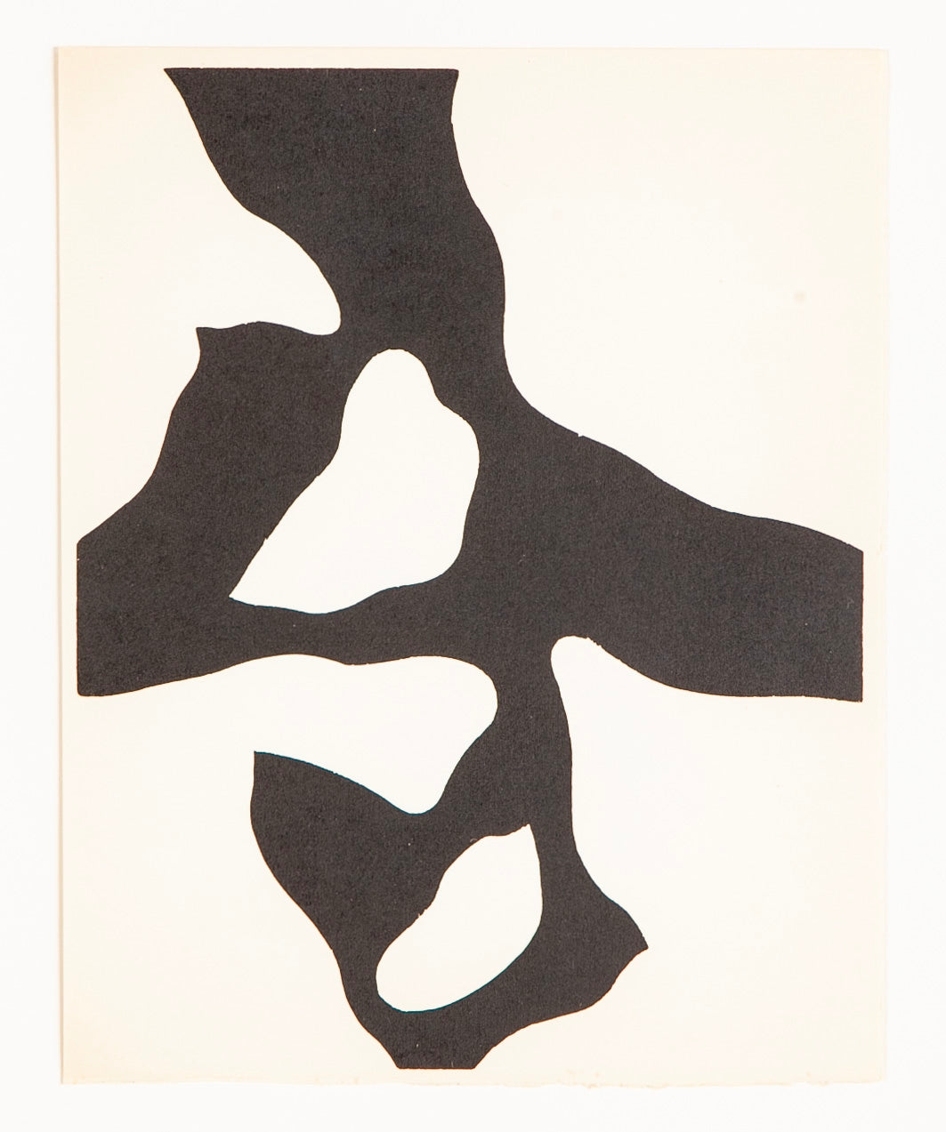 Five Woodcuts on Arches from "Dreams & Projects" by Jean ( Hans) Arp