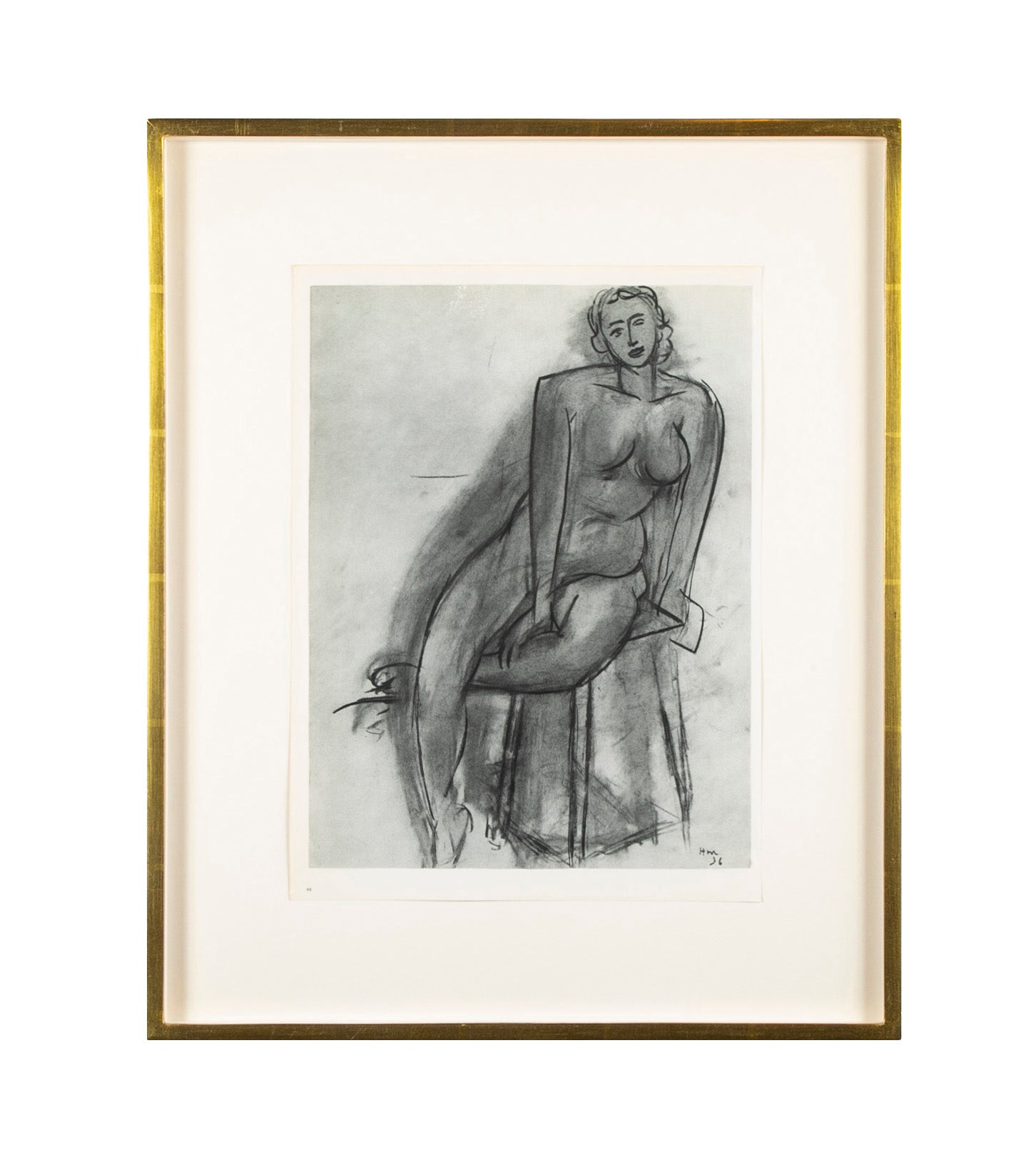 Four Lithographs from "The Last Works of Henri Matisse" Verve