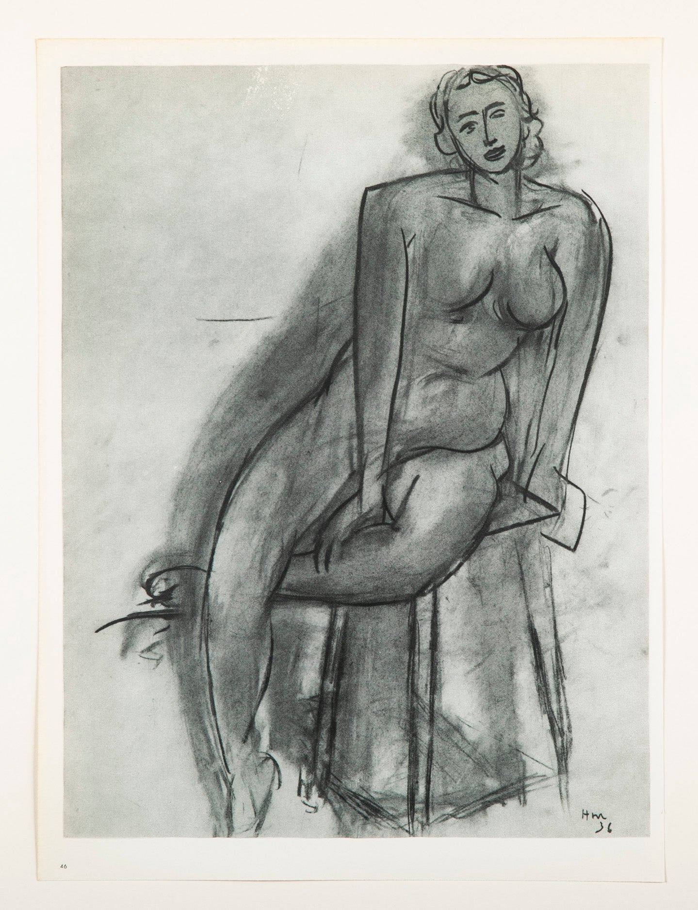 Four Lithographs from "The Last Works of Henri Matisse" Verve