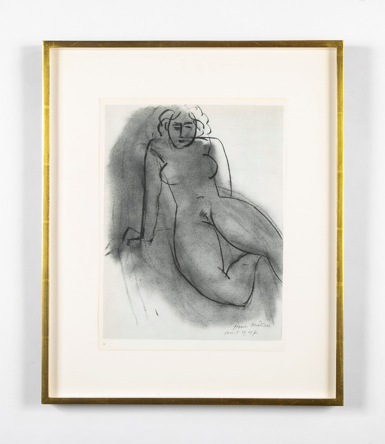 Four Lithographs from "The Last Works of Henri Matisse" Verve