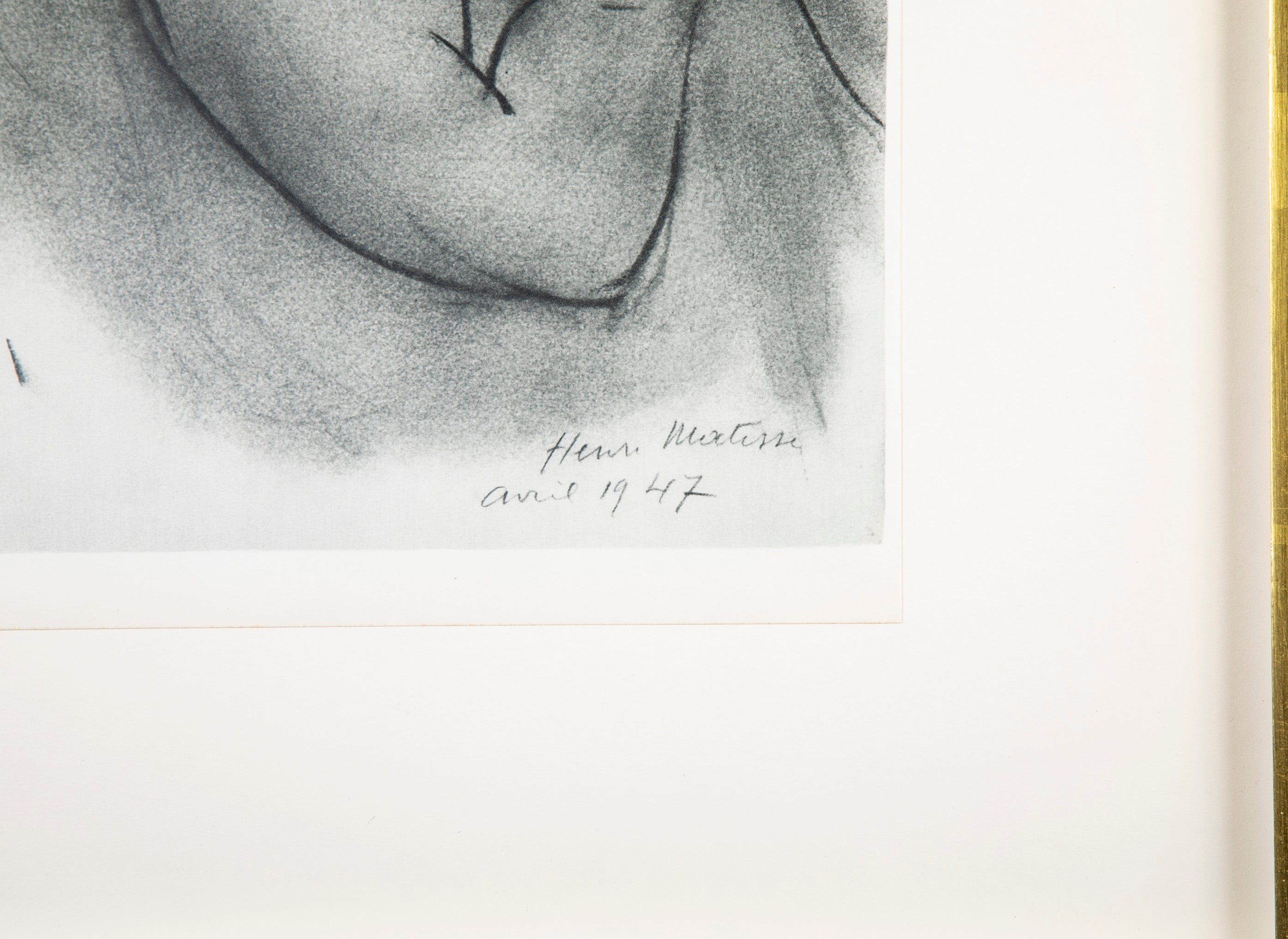 Four Lithographs from "The Last Works of Henri Matisse" Verve