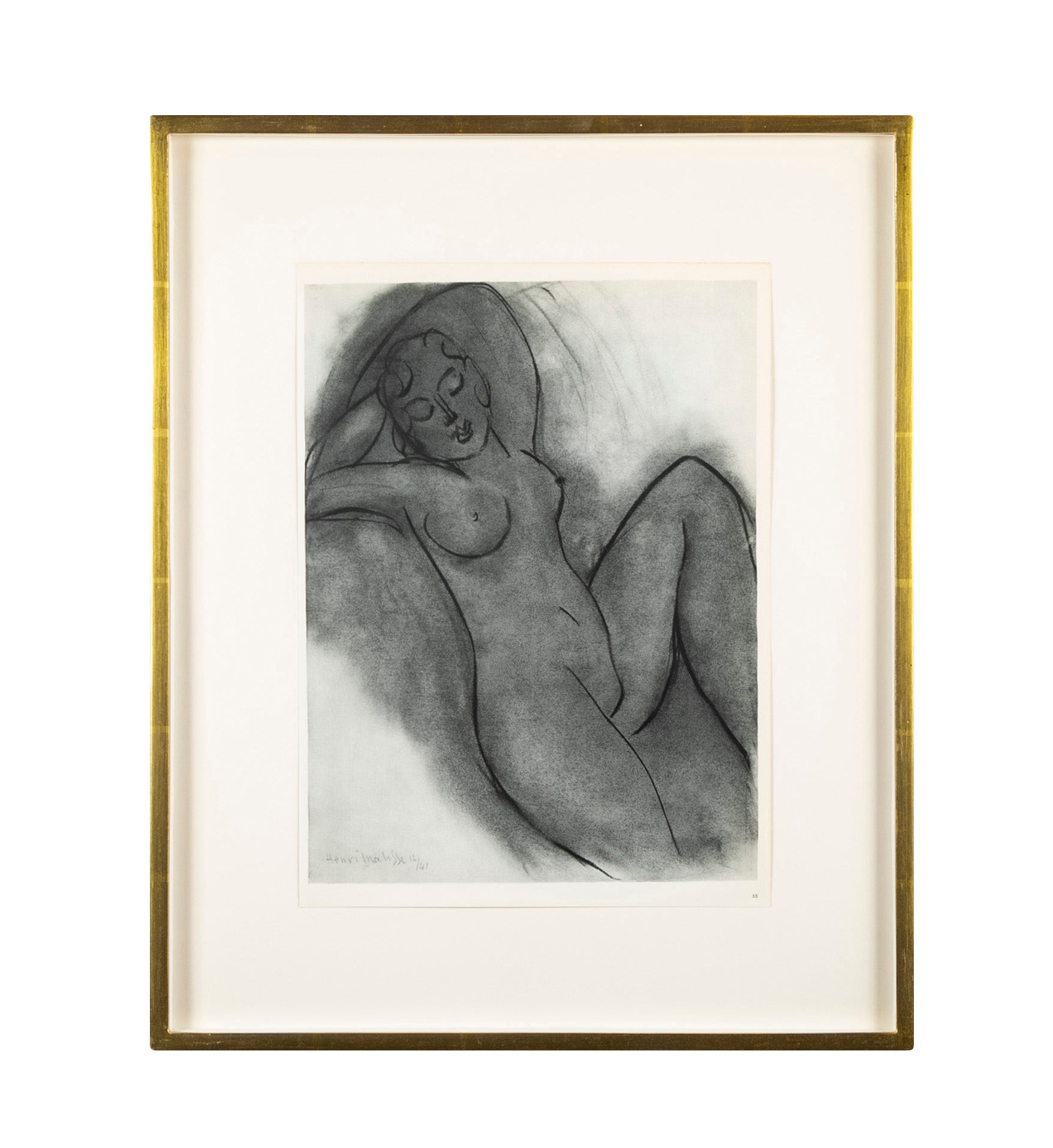Four Lithographs from "The Last Works of Henri Matisse" Verve