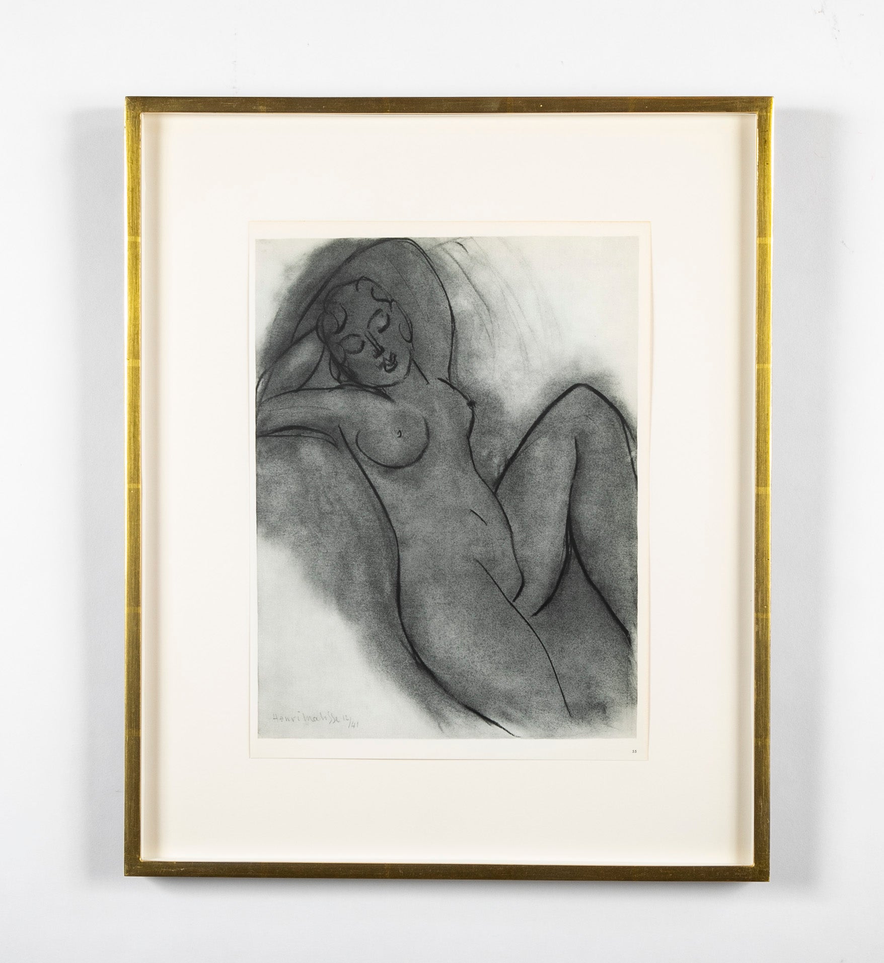 Four Lithographs from "The Last Works of Henri Matisse" Verve