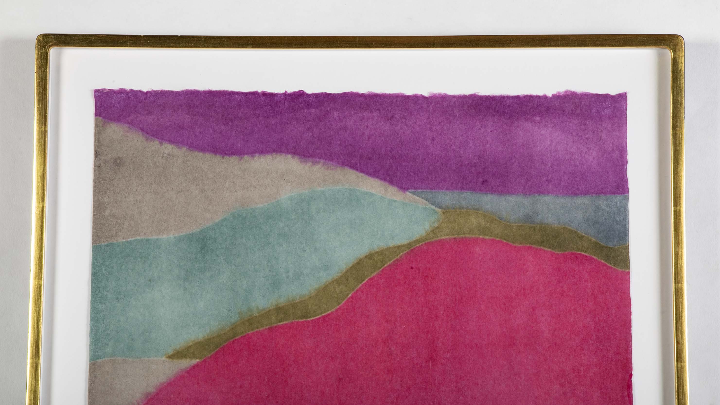 "After Sunset" Serigraph in Colors by Richard Kemble