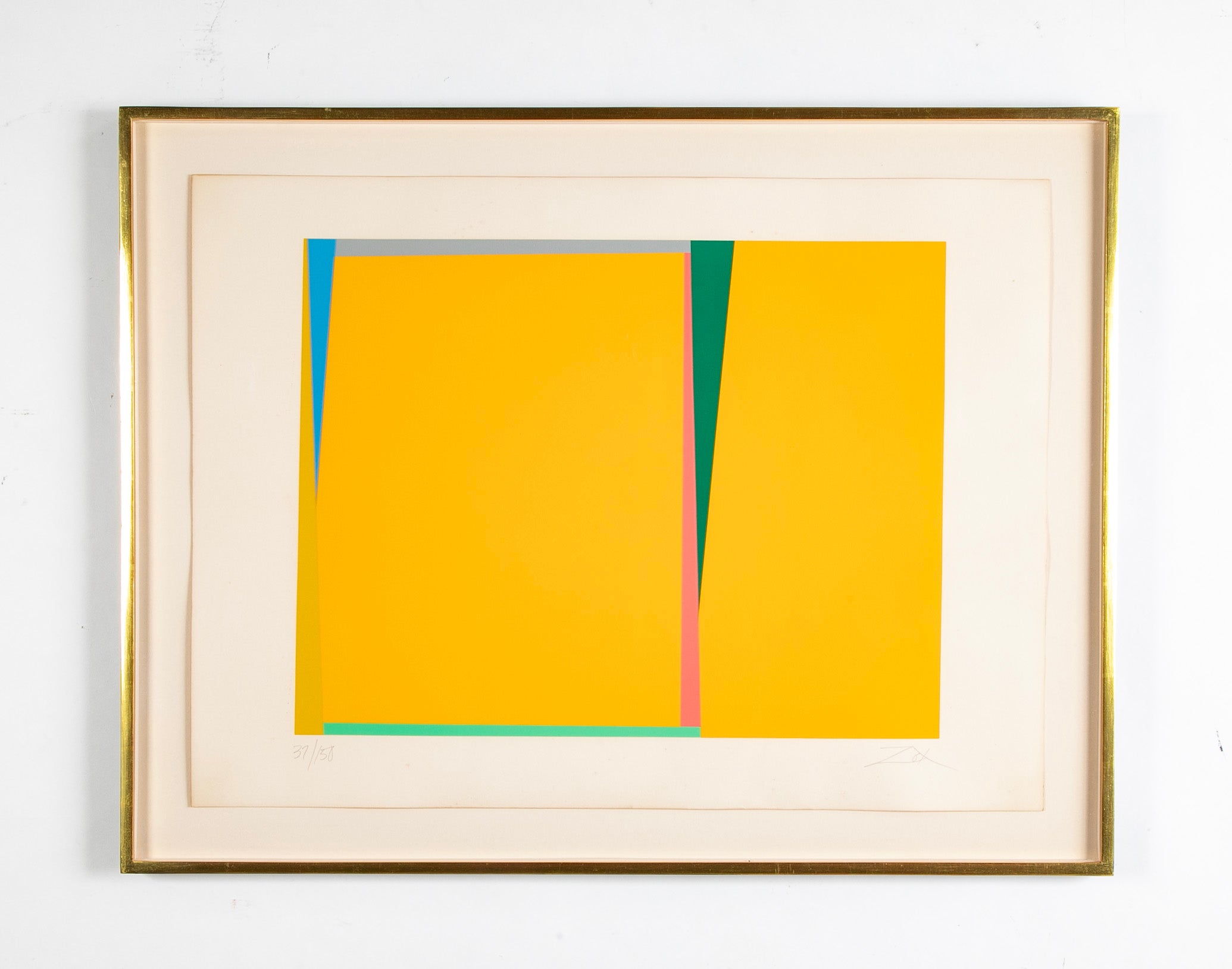 Late 20th Century Untitled Screenprint by Larry Zox