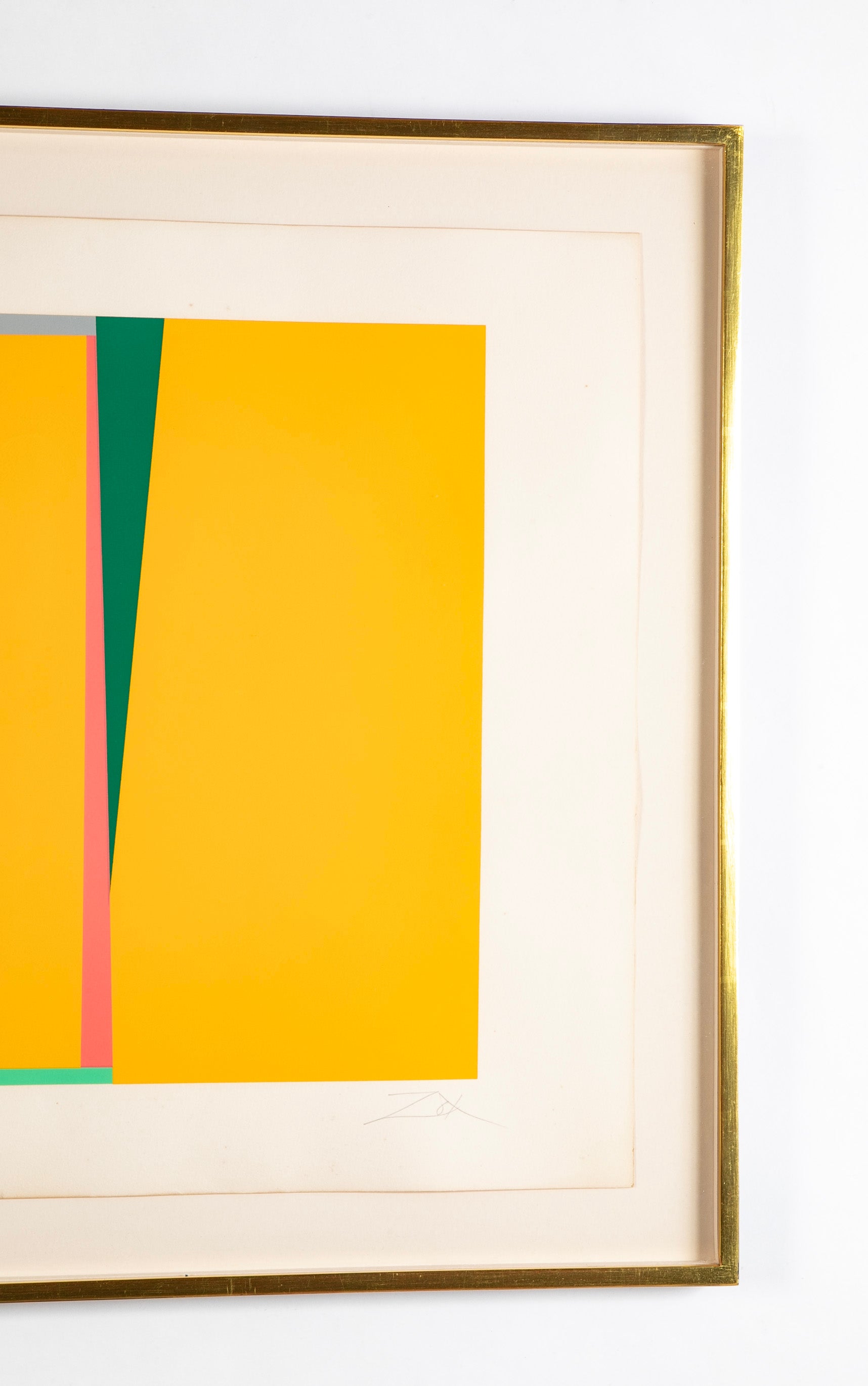 Late 20th Century Untitled Screenprint by Larry Zox