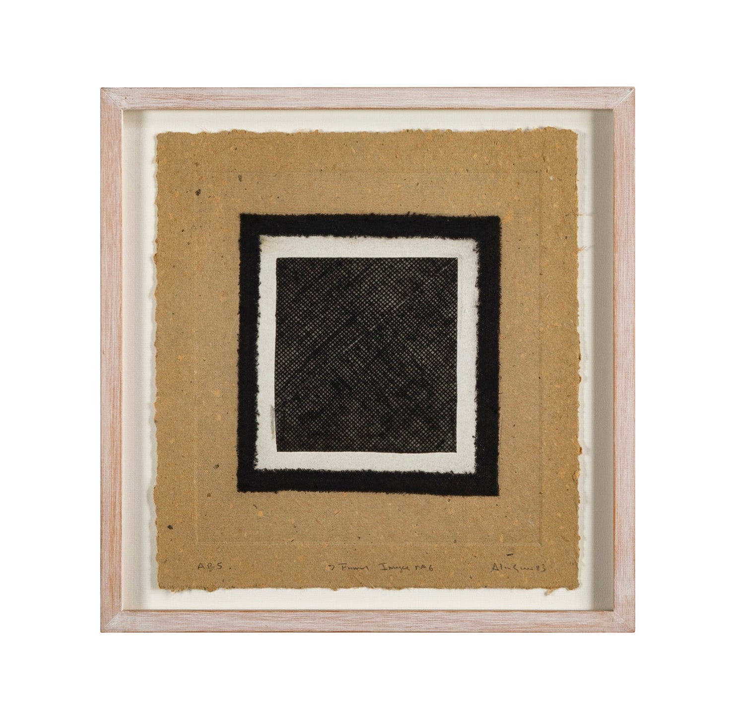 "Framed Image # 6" AP Lithograph by British Artist Alan Green