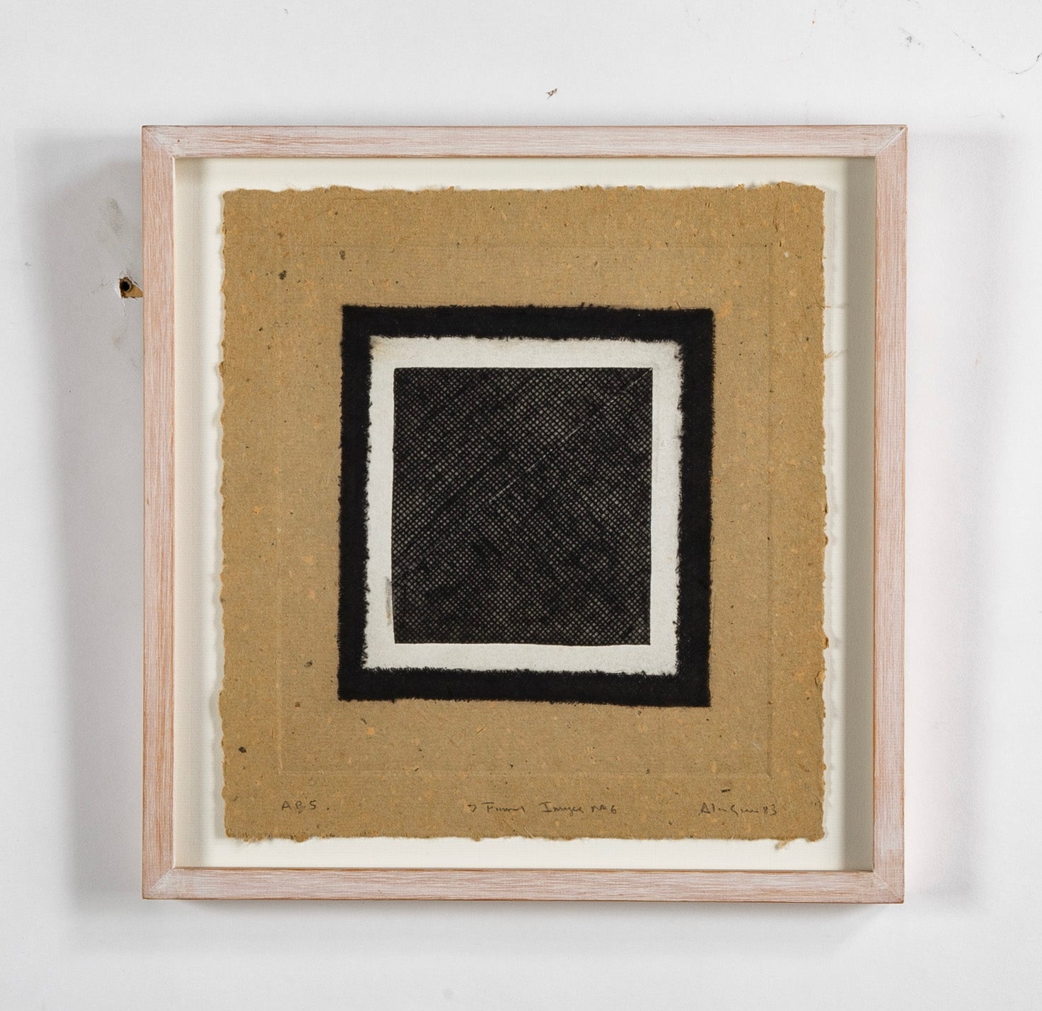 "Framed Image # 6" AP Lithograph by British Artist Alan Green