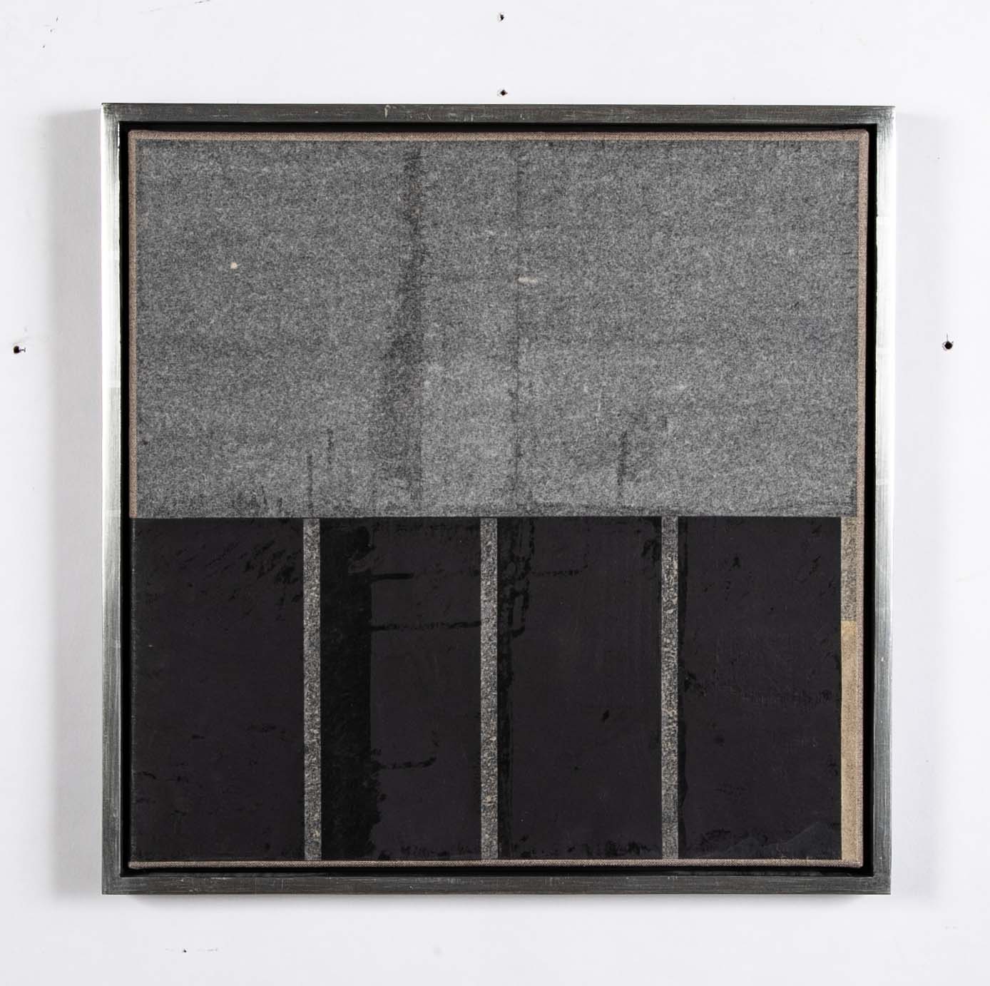 Pair of Acrylics on Paper on Canvas by Austrian Artist Jakob Gasteiger