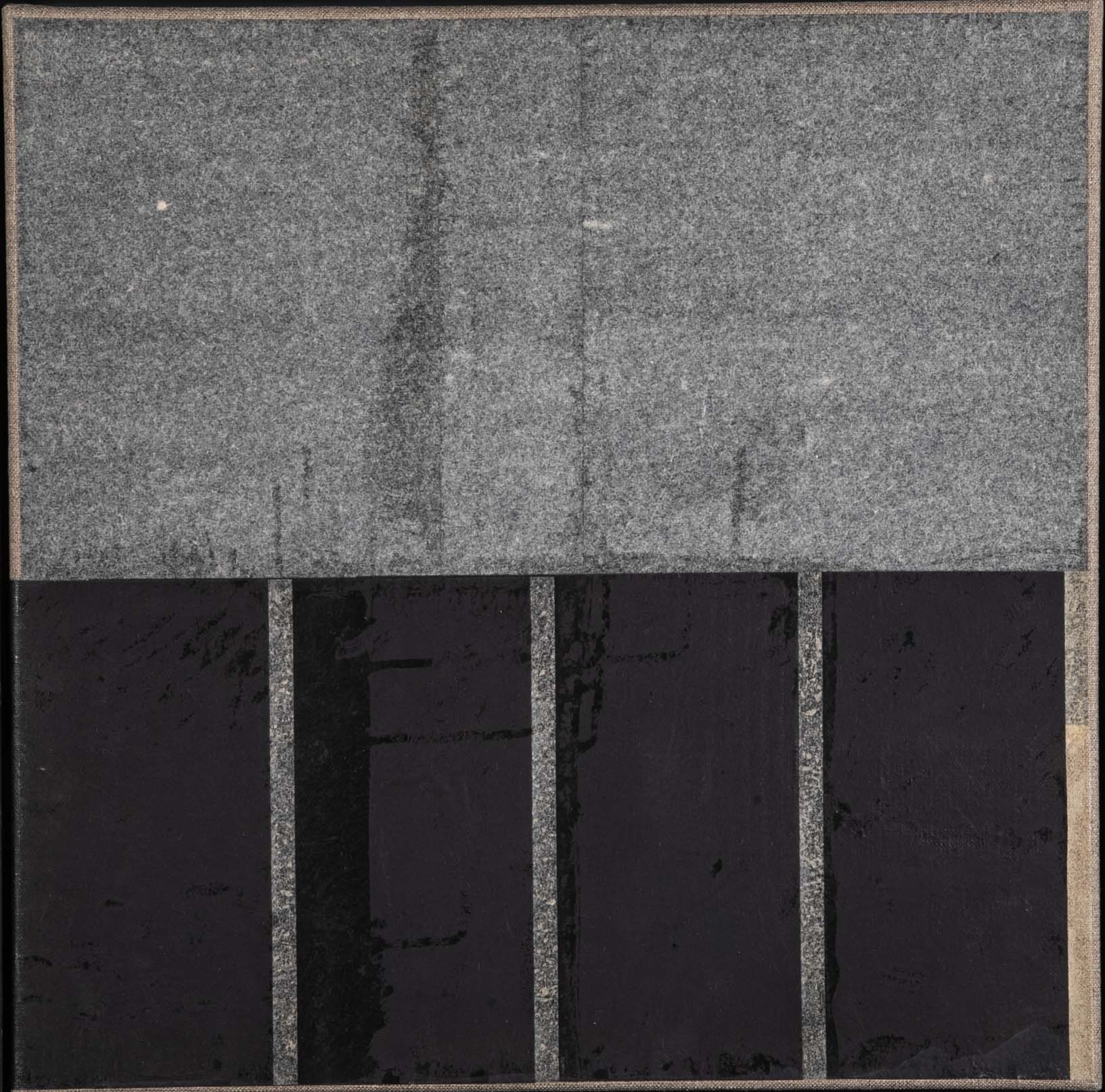 Pair of Acrylics on Paper on Canvas by Austrian Artist Jakob Gasteiger