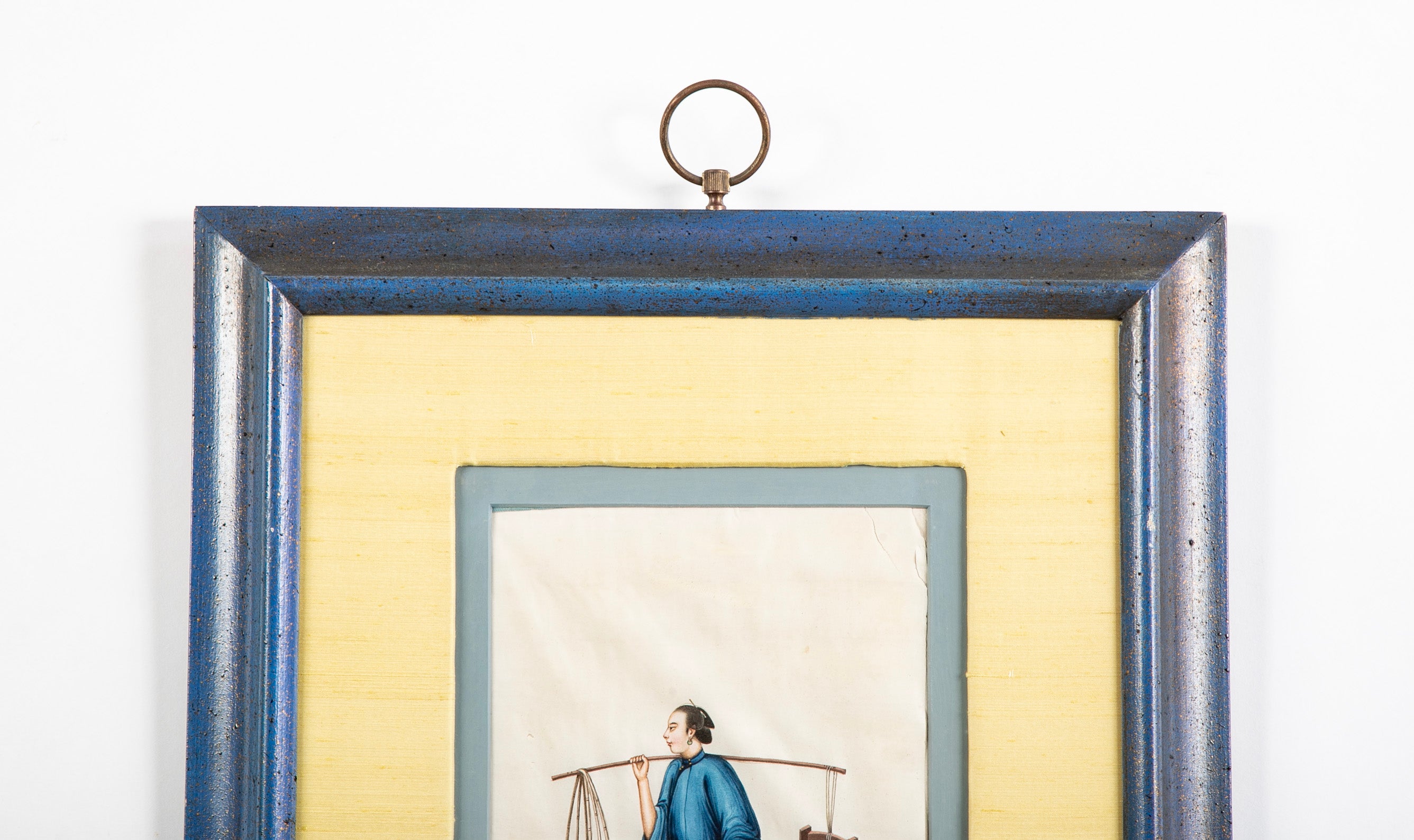 Seven Paintings of Pastoral Characters for the China Trade