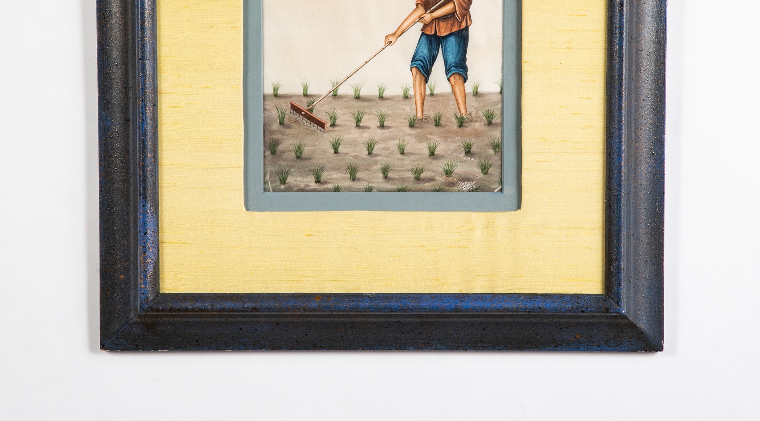 Seven Paintings of Pastoral Characters for the China Trade