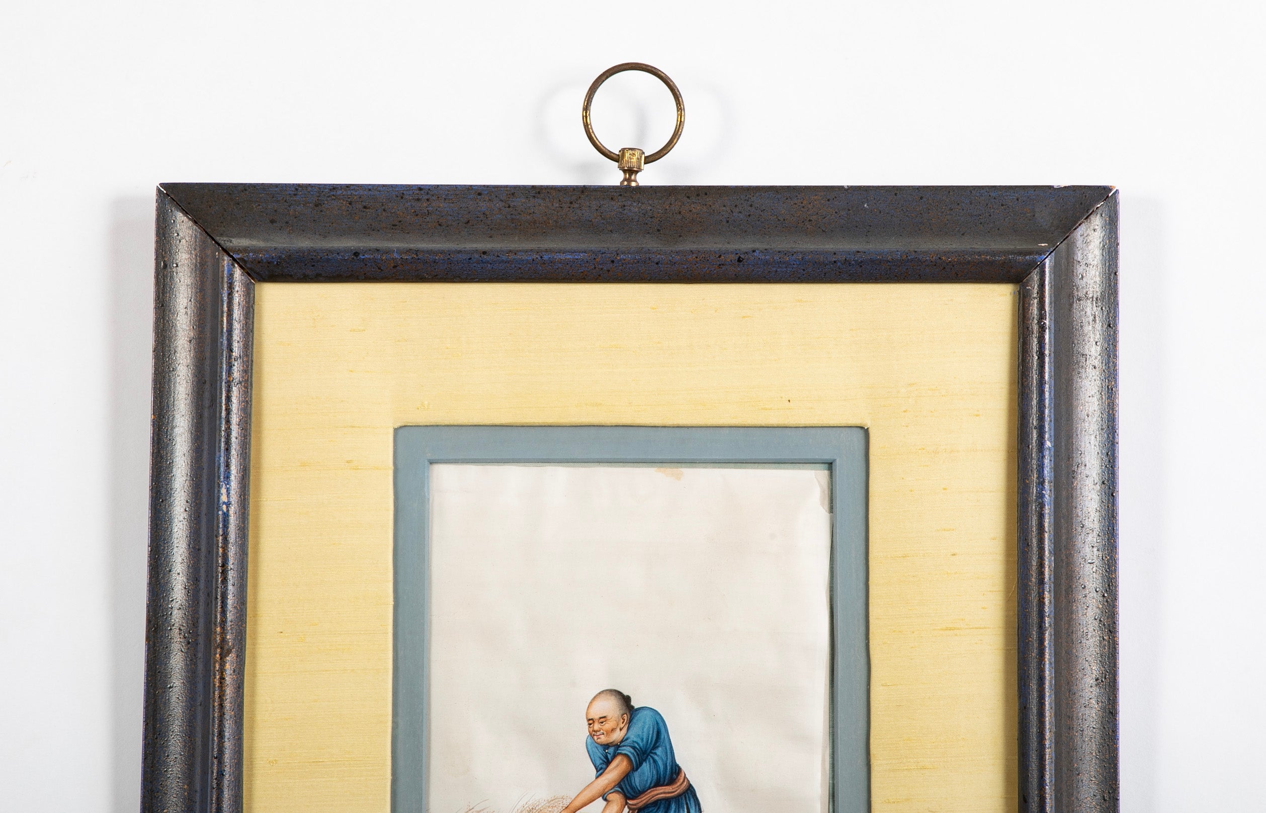 Seven Paintings of Pastoral Characters for the China Trade