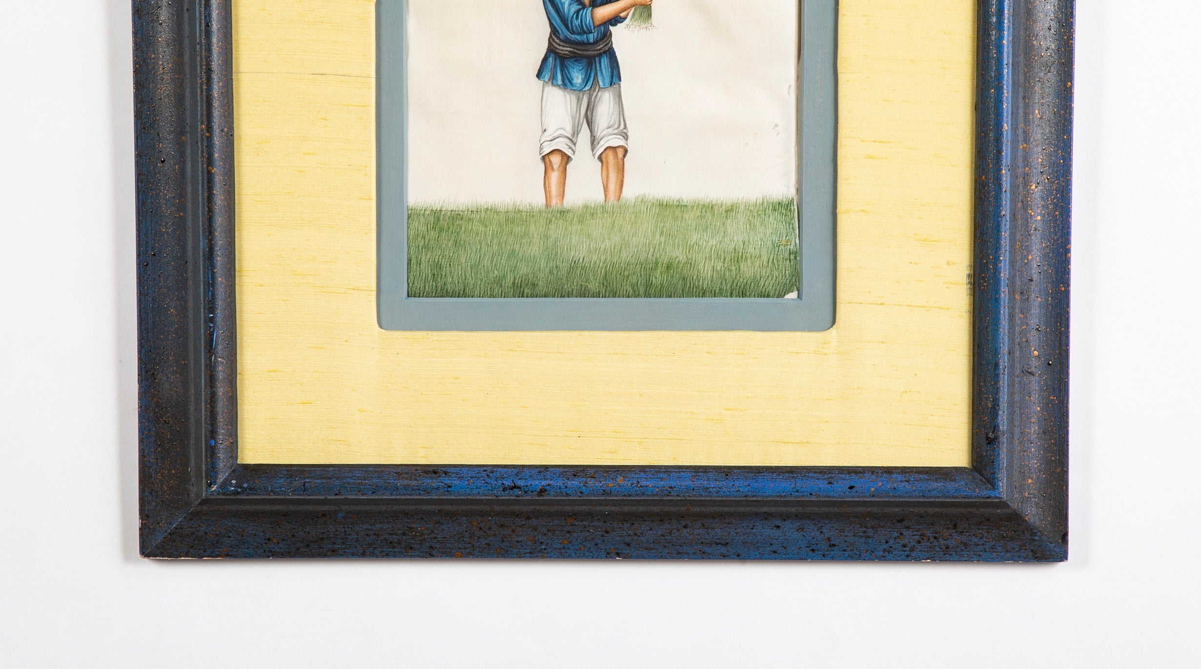 Seven Paintings of Pastoral Characters for the China Trade
