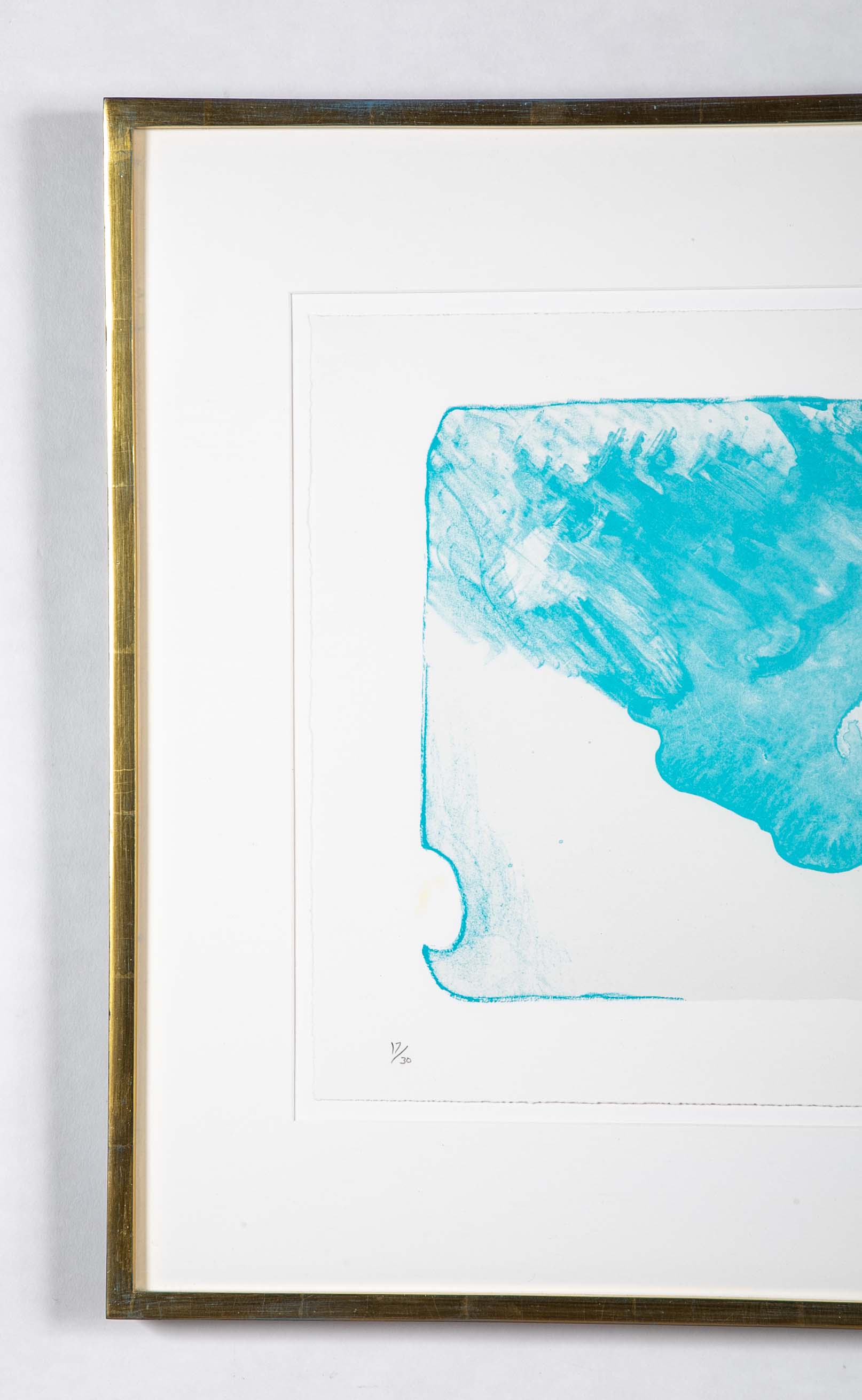 "Reflection VII" Color Lithograph by Helen Frankenthaler